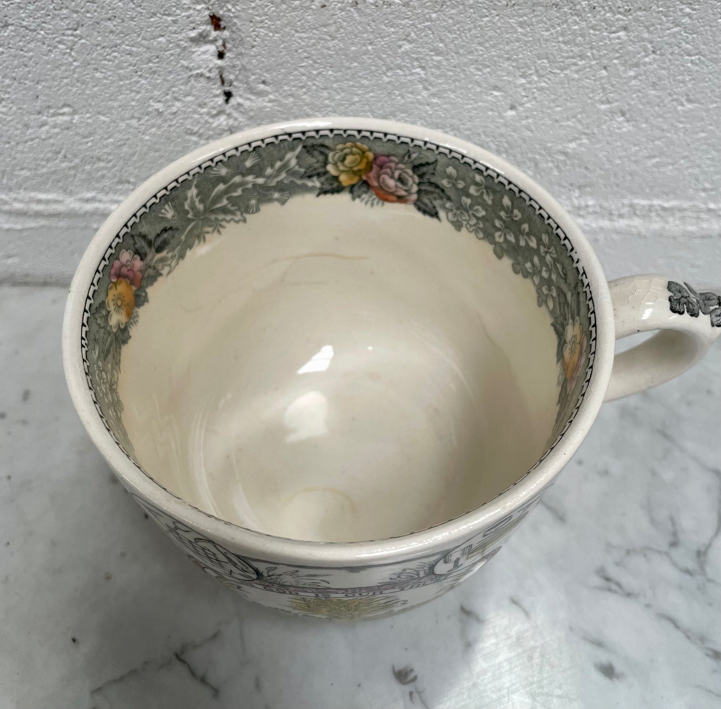 Large "Adams" Farmers Cup & Saucer