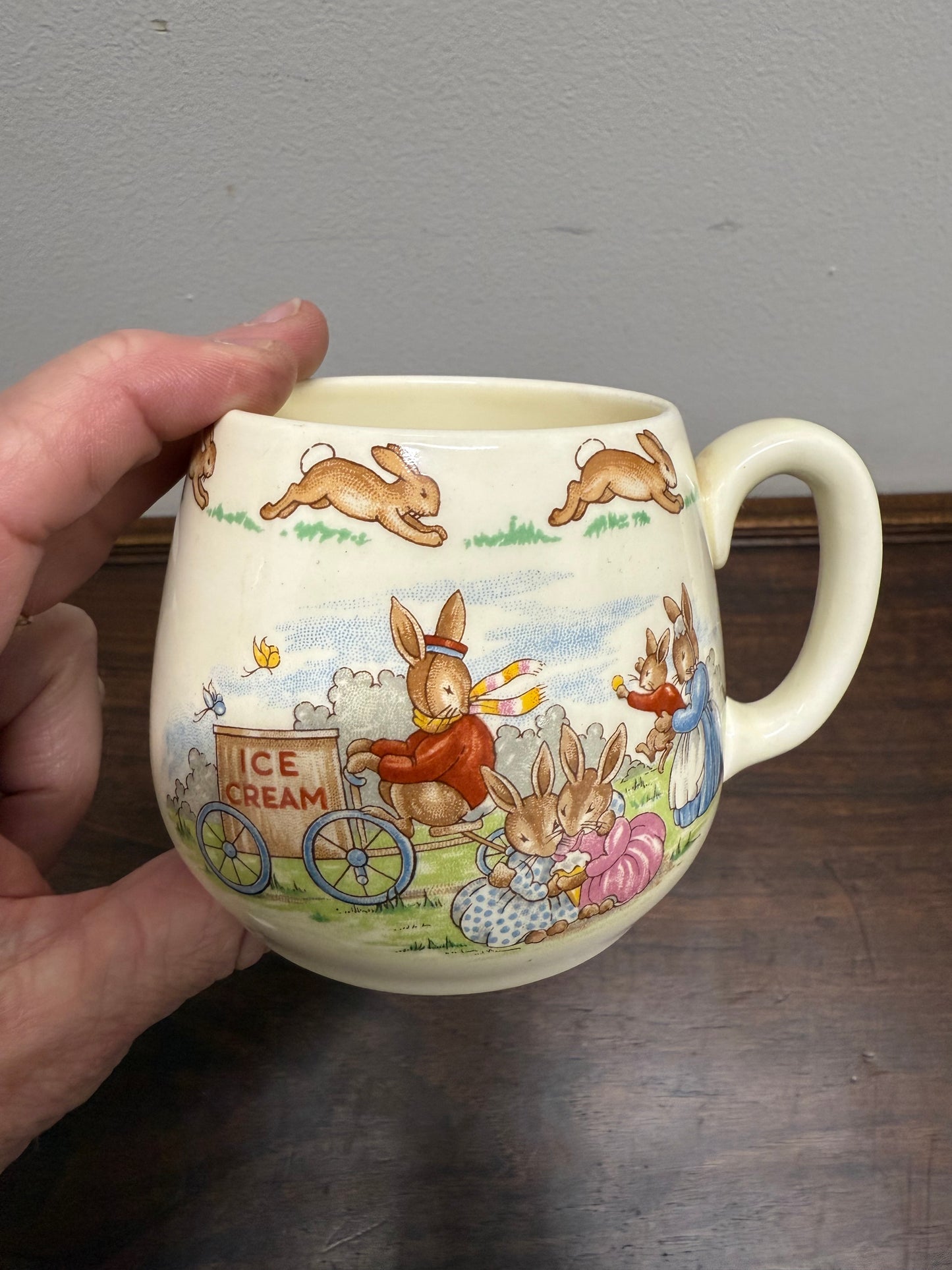 Royal Doulton Bunnykins "Ice Cream Seller" Mug