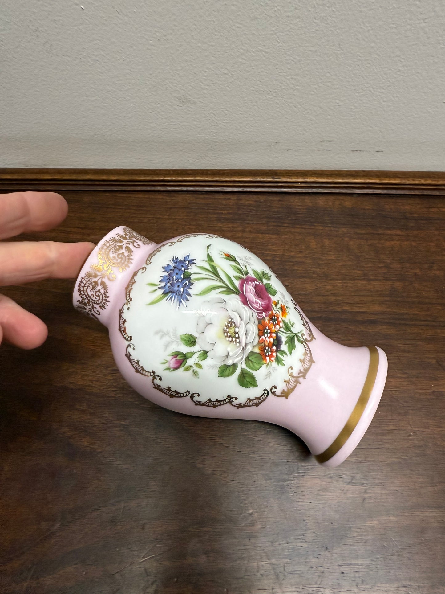 Vintage Limoges Hand Painted Vase