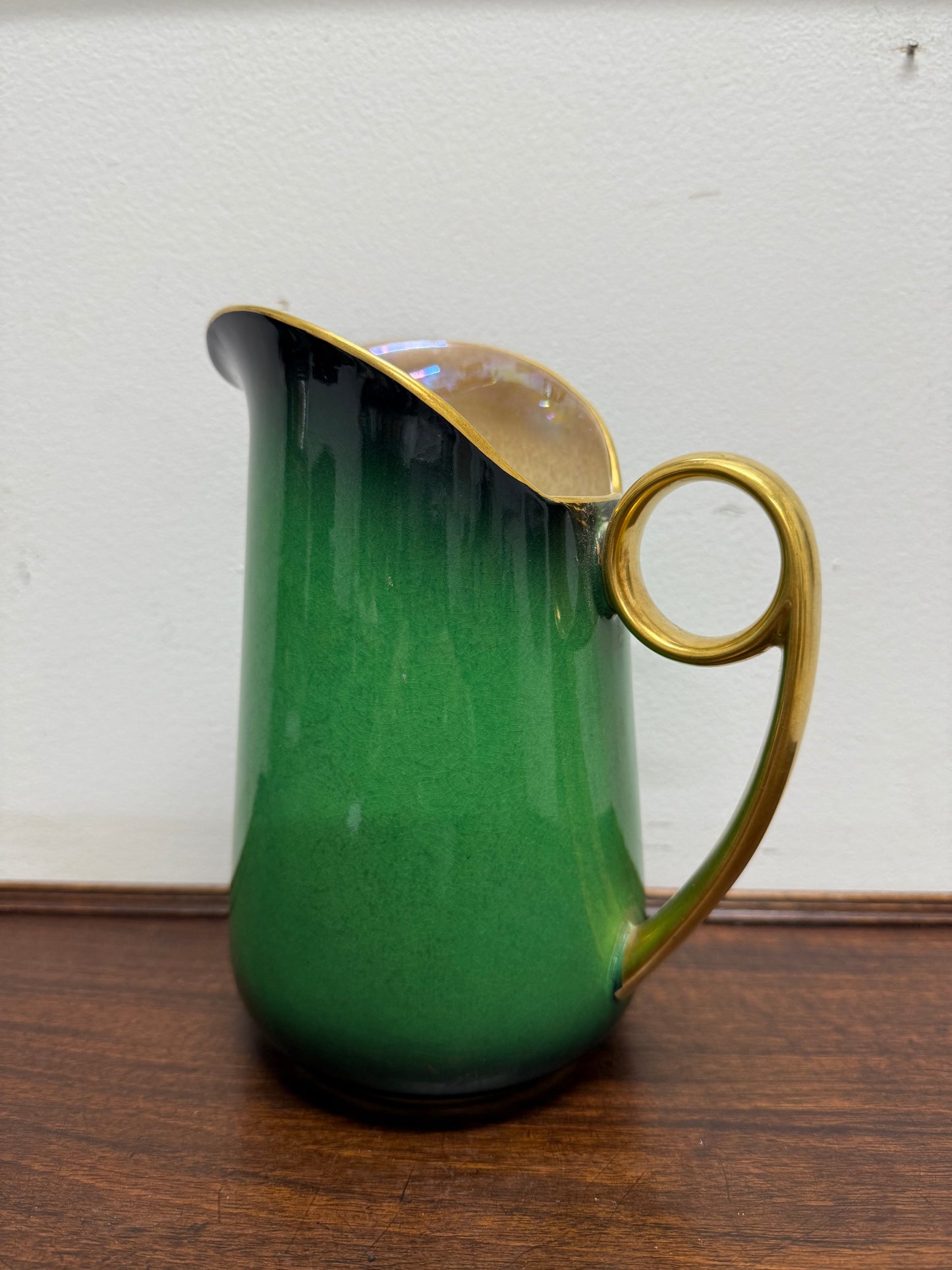 Art Deco Carlton Ware Vert Royal Jug