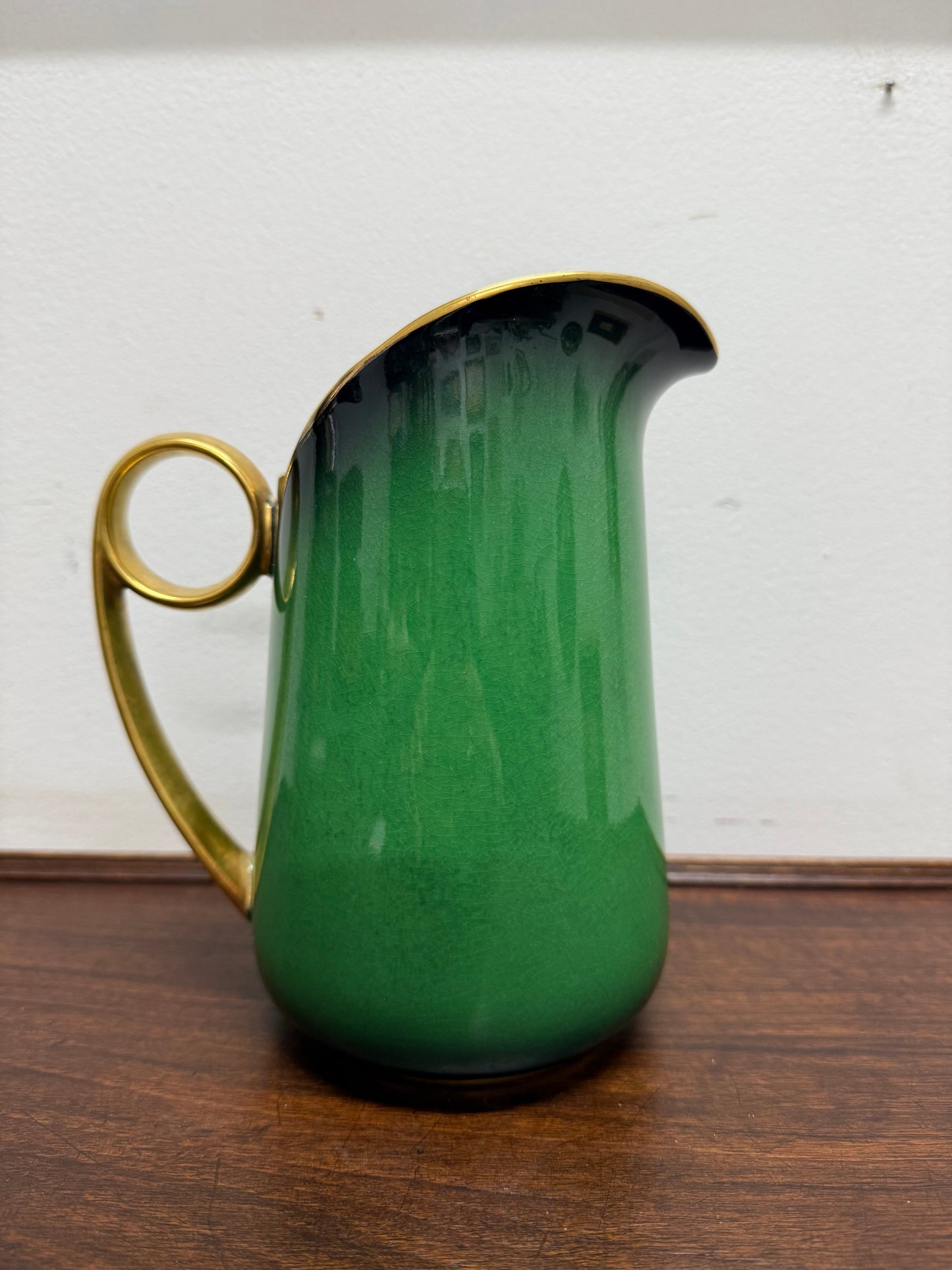 Art Deco Carlton Ware Vert Royal Jug