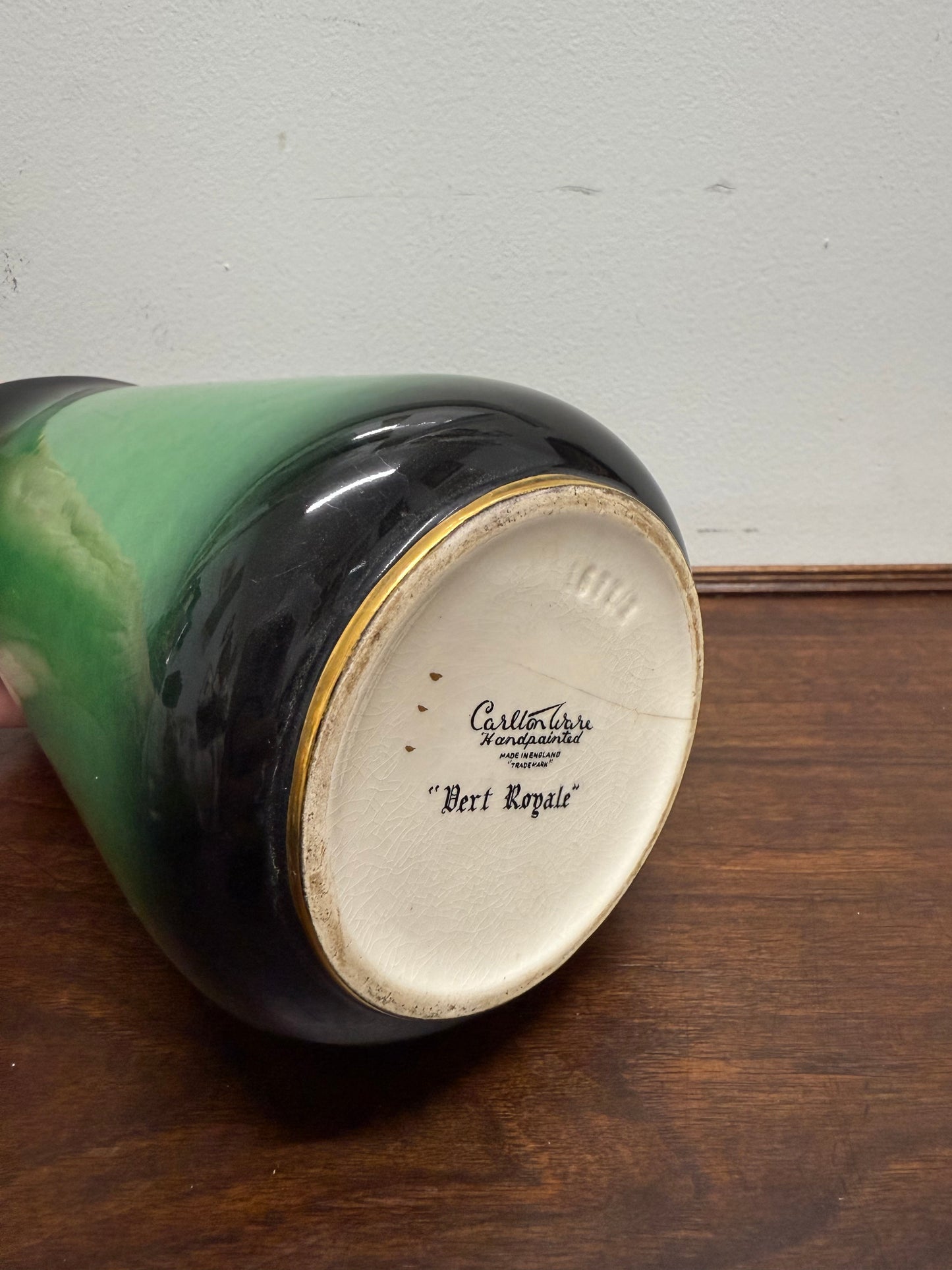 Art Deco Carlton Ware Vert Royal Jug