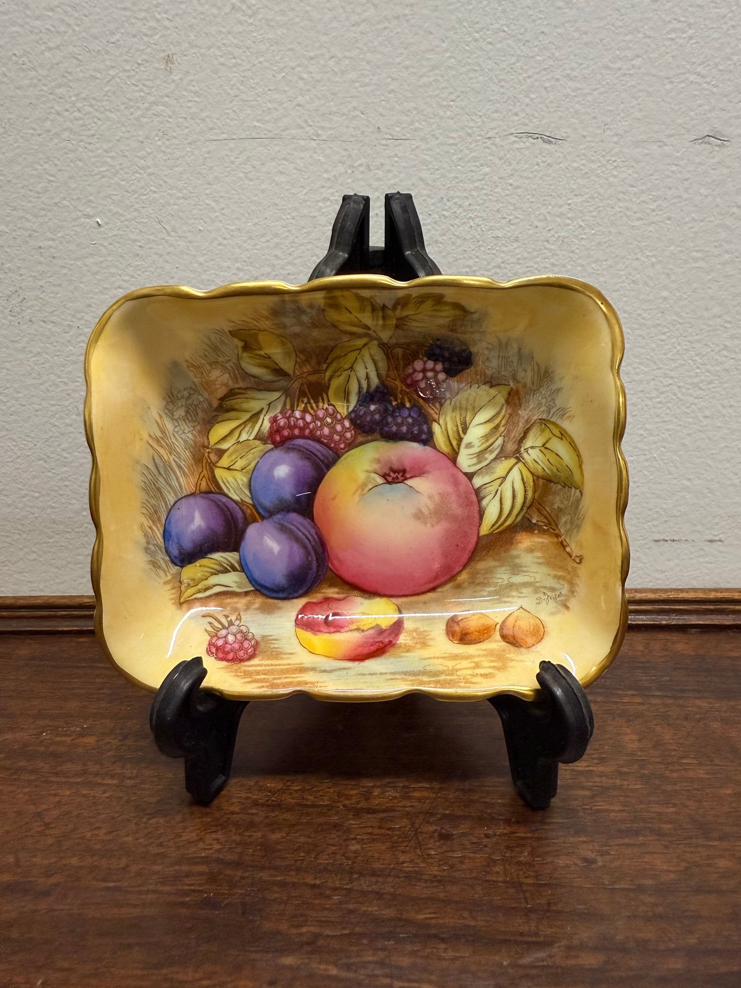 Vintage Aynsley Orchard Garden Dish