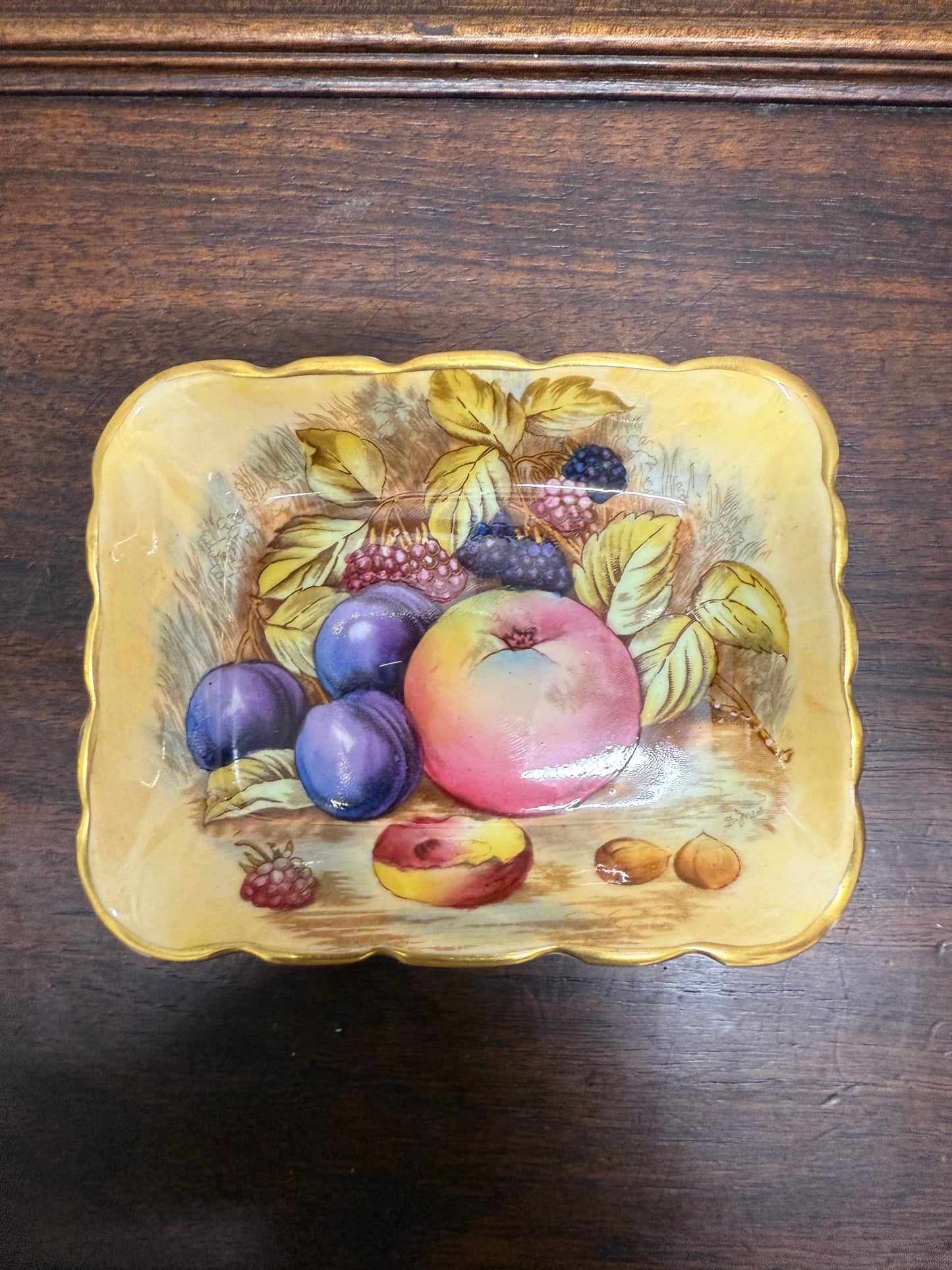 Vintage Aynsley Orchard Garden Dish