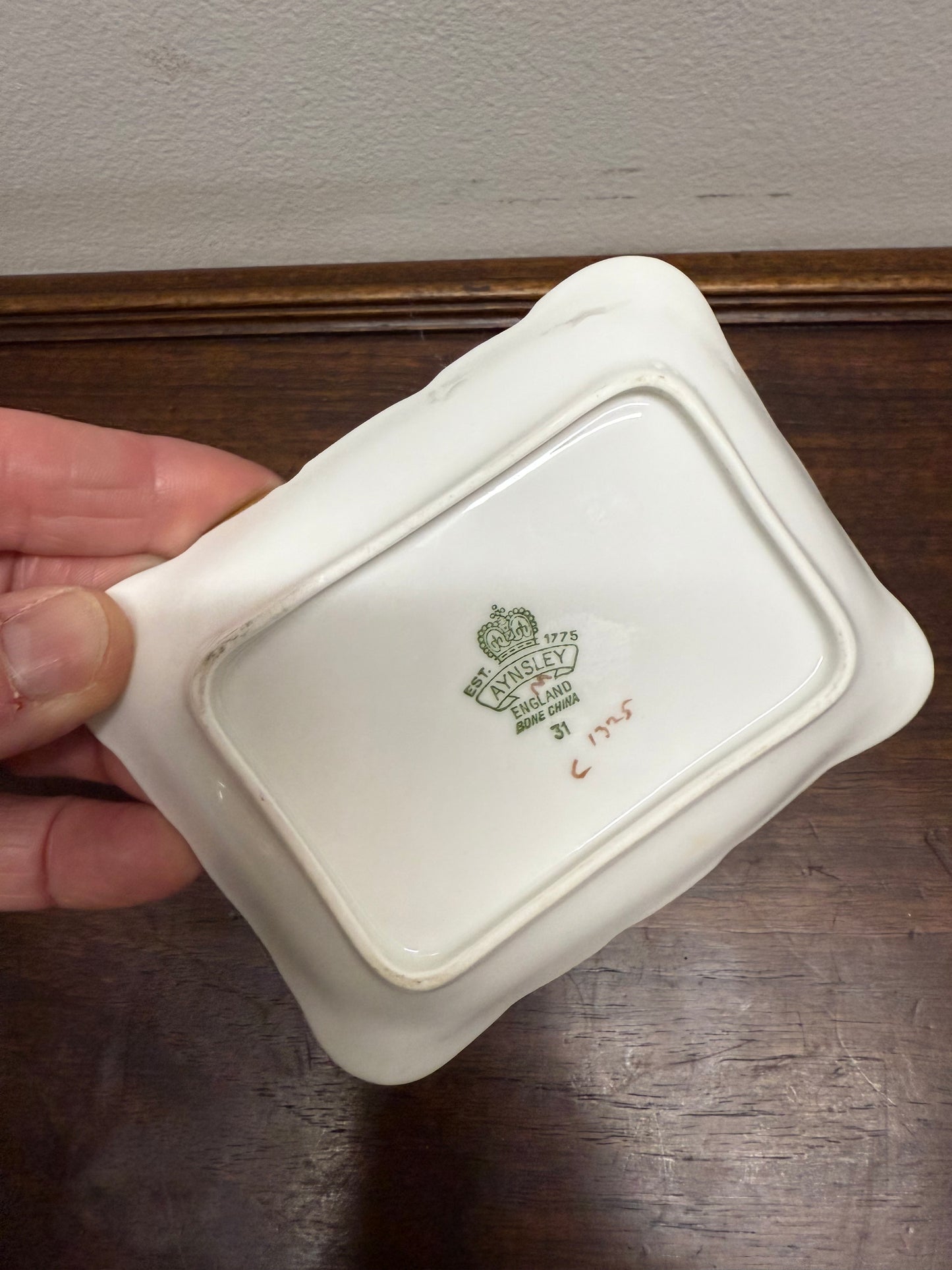 Vintage Aynsley Orchard Garden Dish