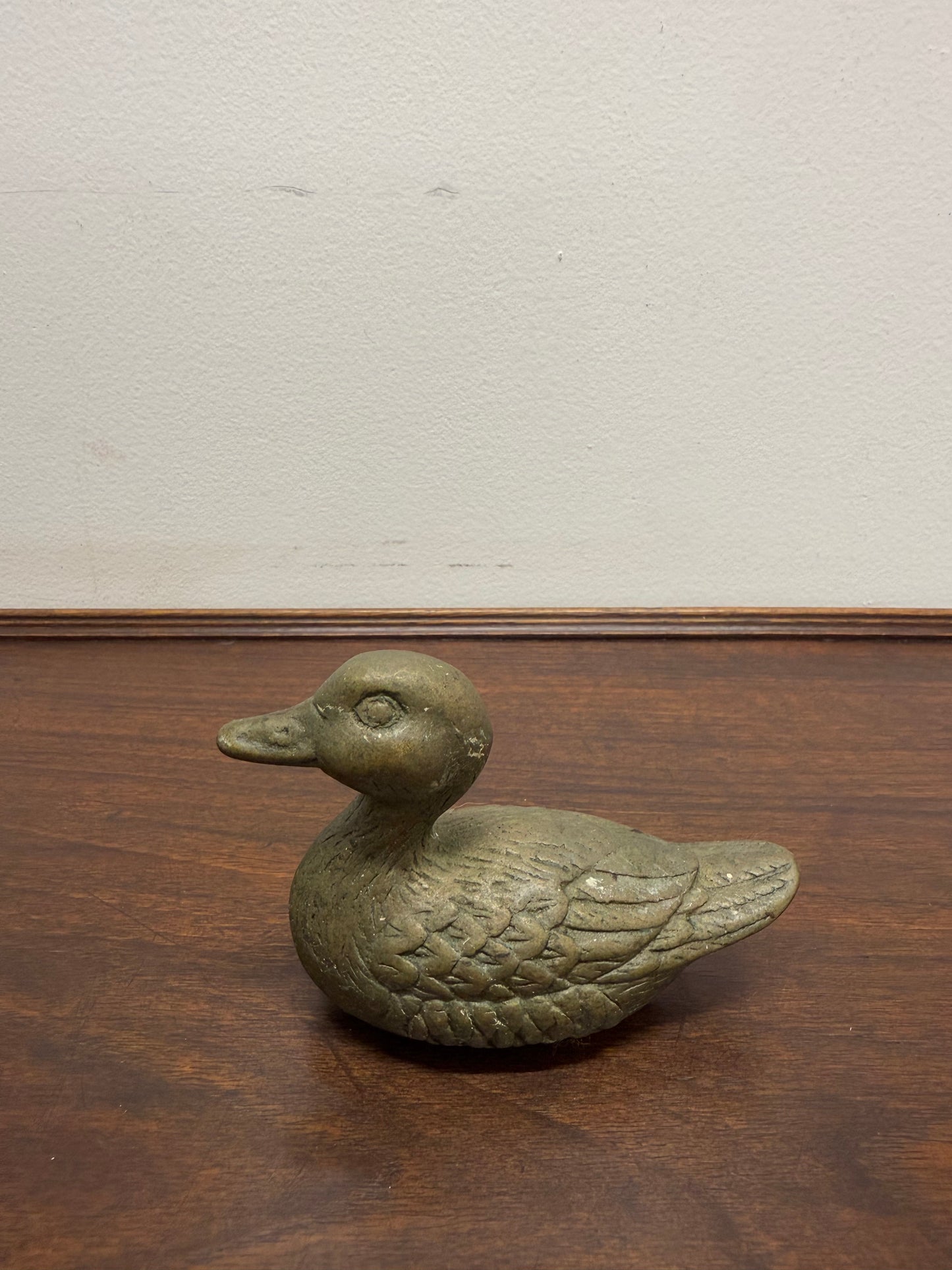 Vintage Bronze Duck