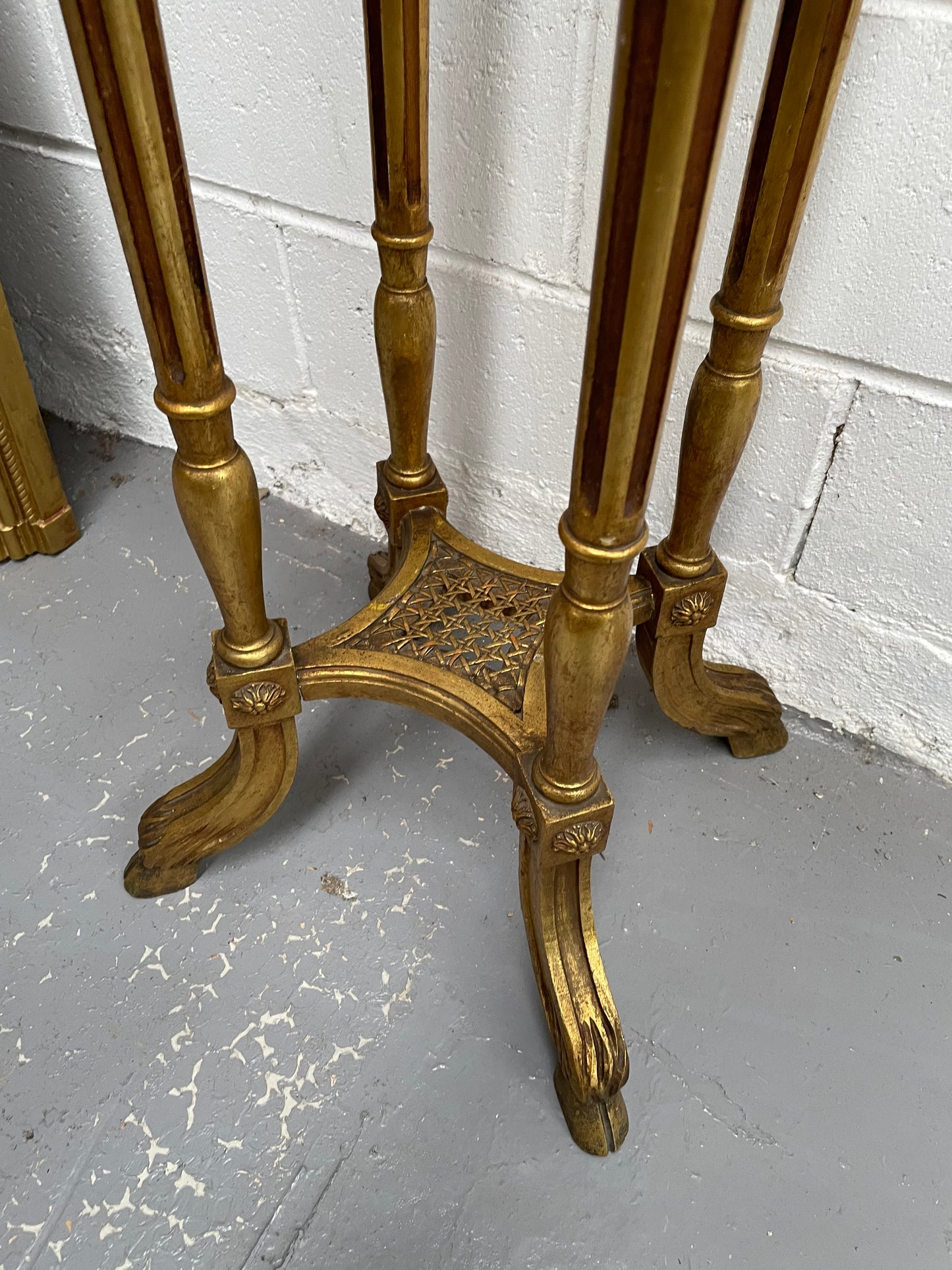 Stylish Art deco Marble Top Pedestal