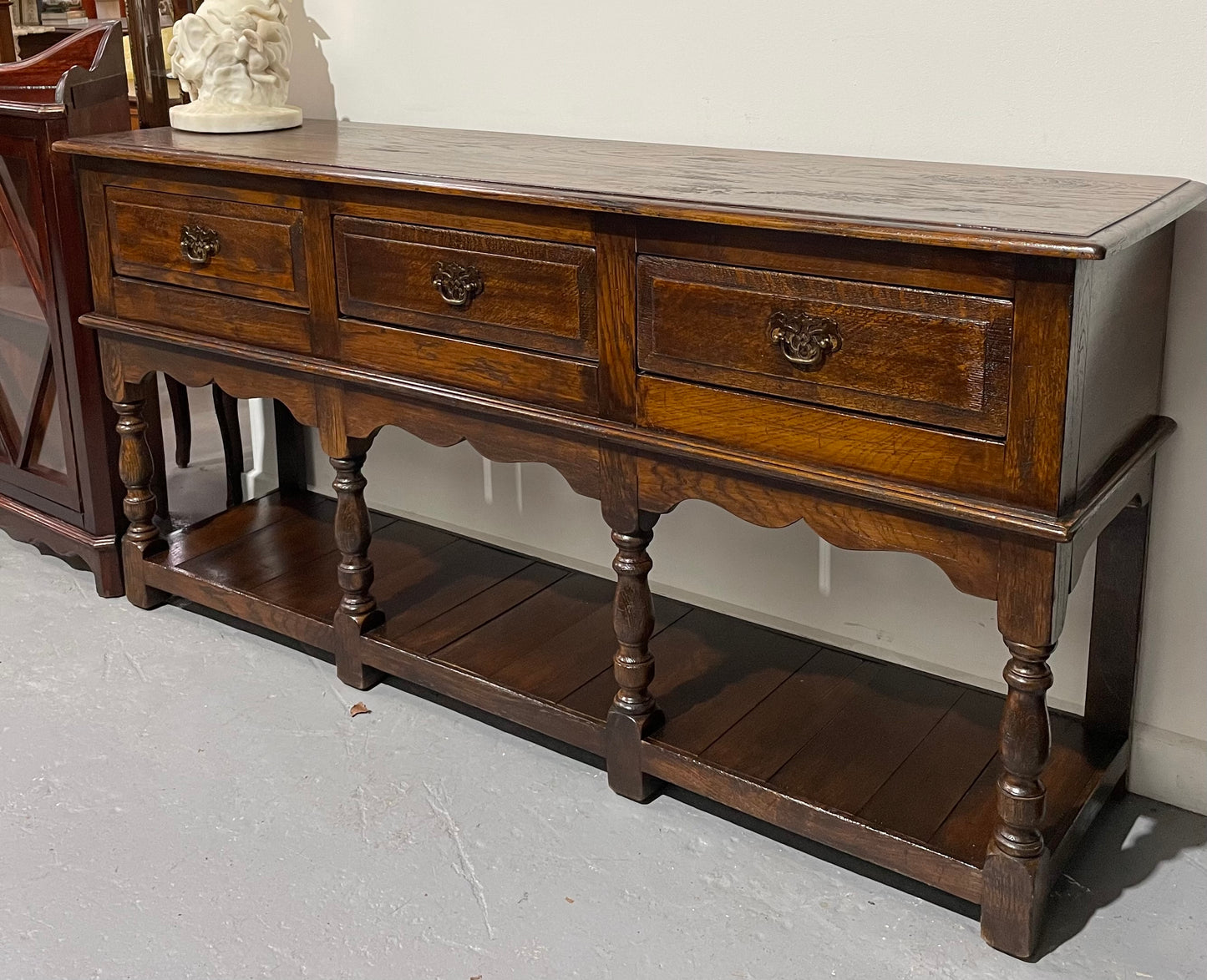 Very Desirable Oak Dresser Base