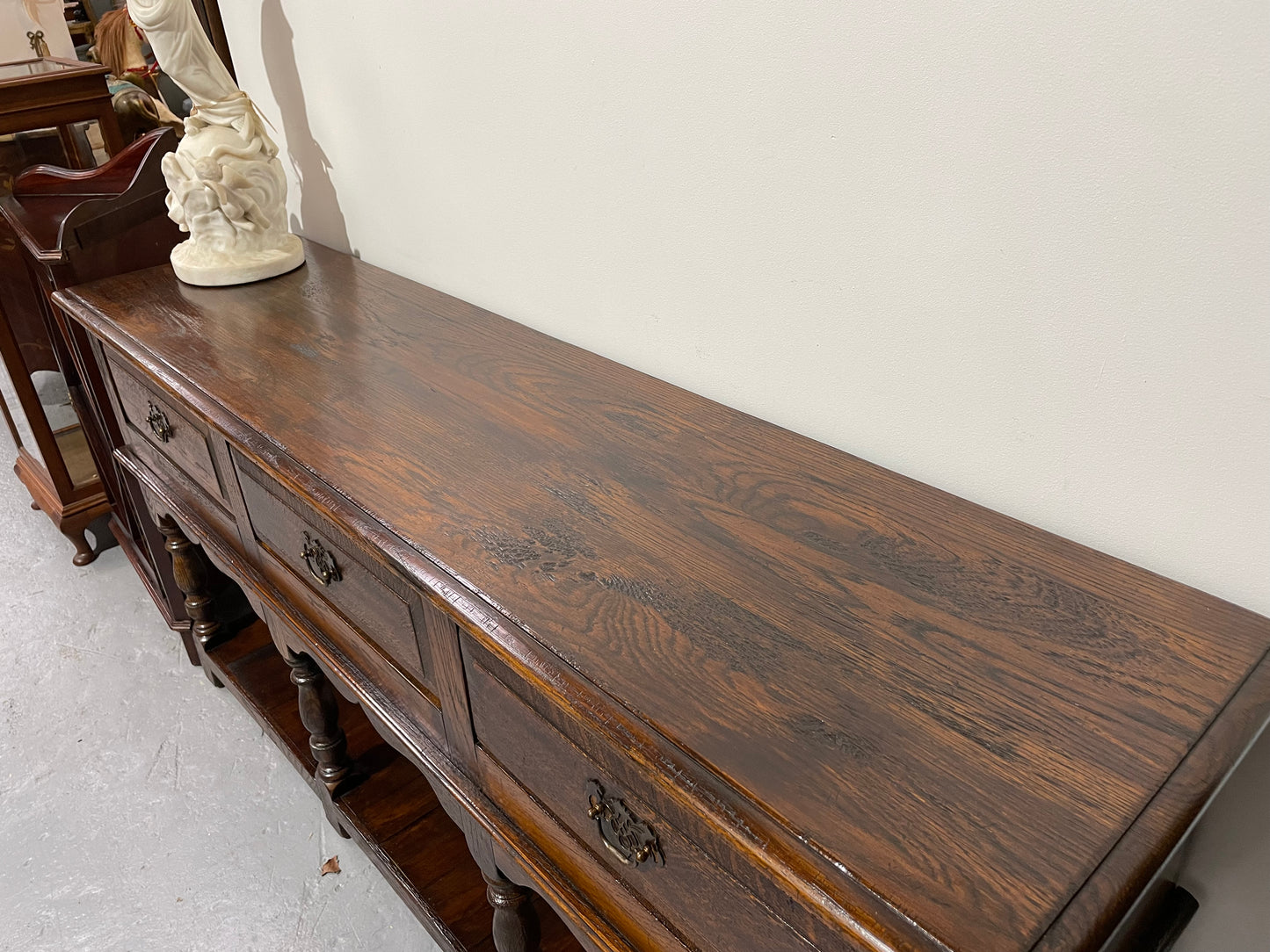 Very Desirable Oak Dresser Base