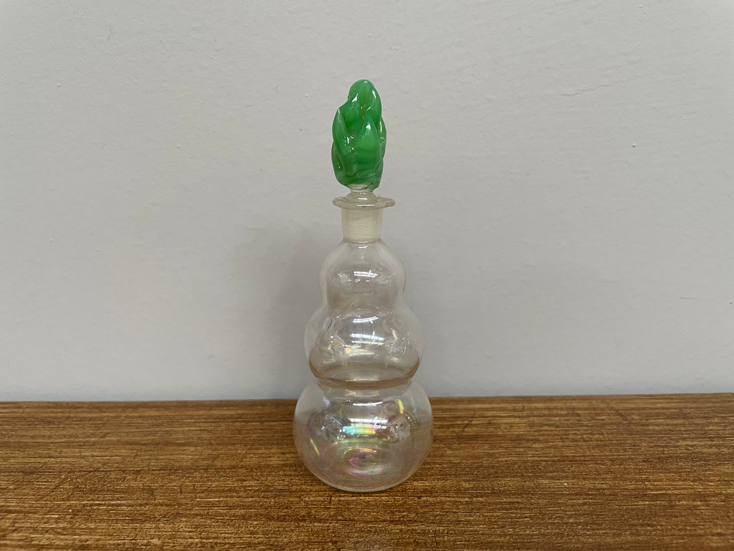 Vintage Art Glass Perfume Bottle