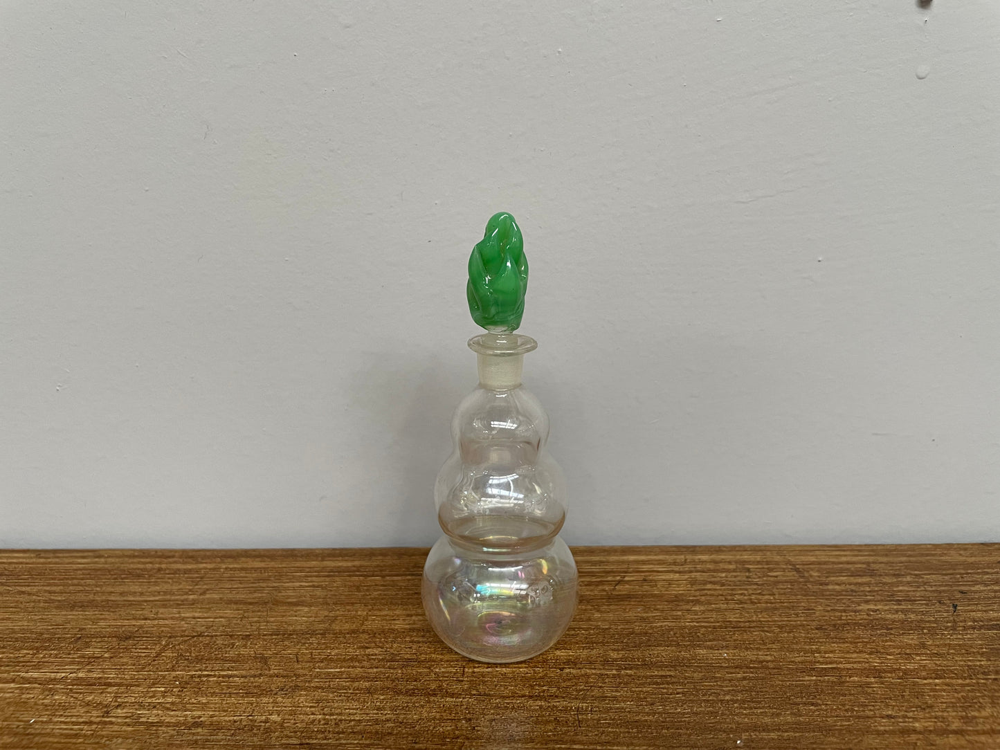 Vintage Art Glass Perfume Bottle