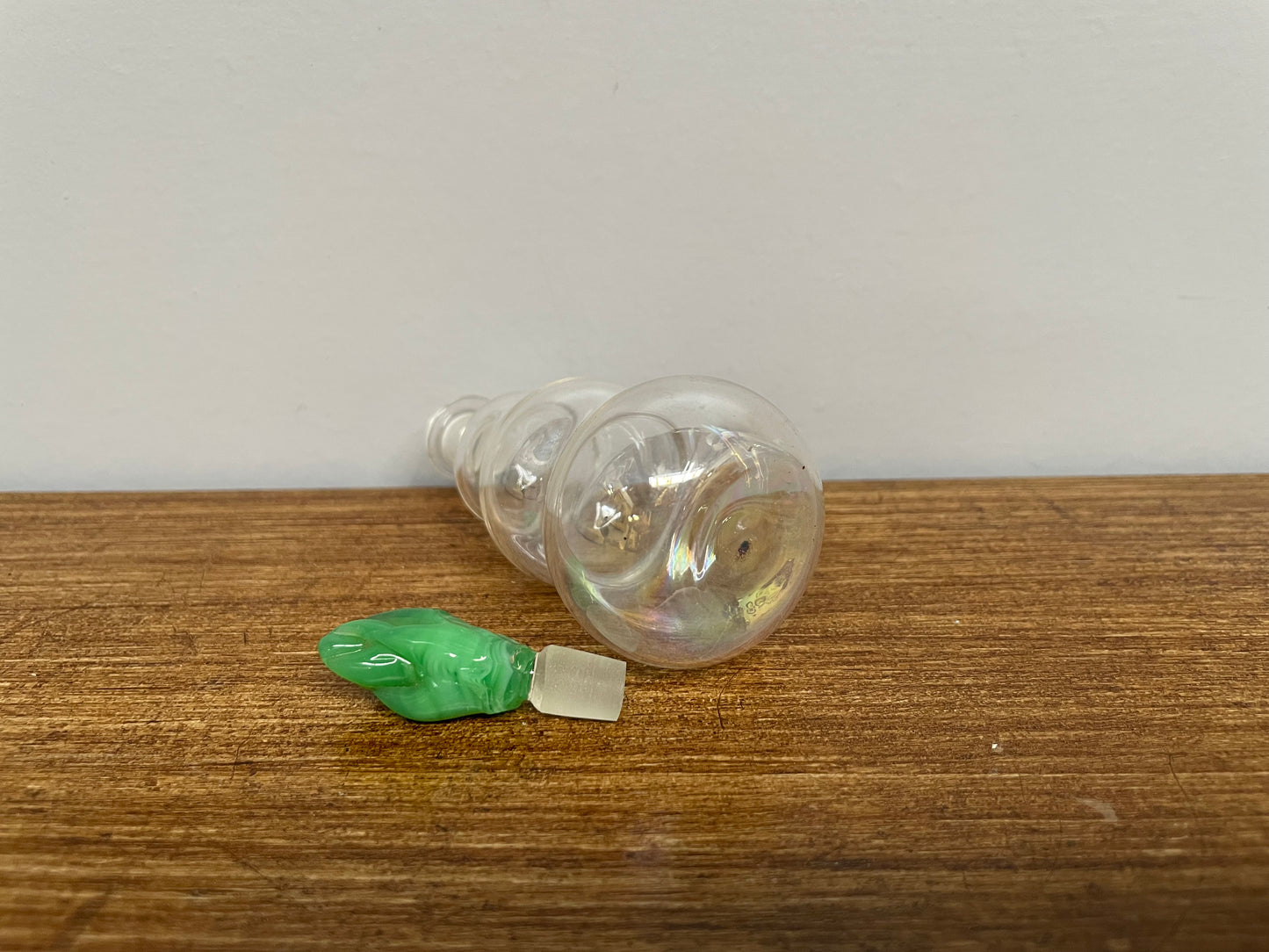Vintage Art Glass Perfume Bottle