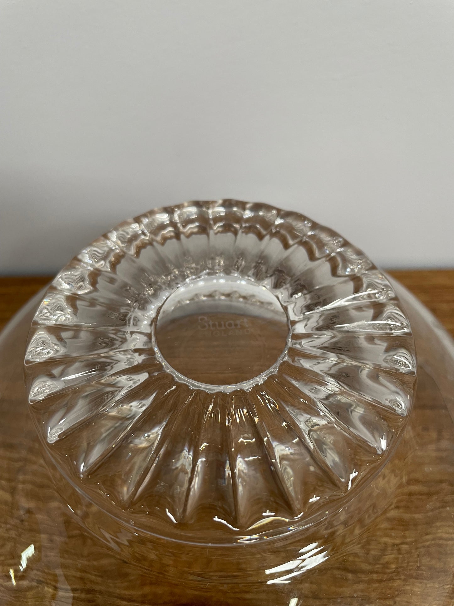 Large Stuart Crystal Bowl