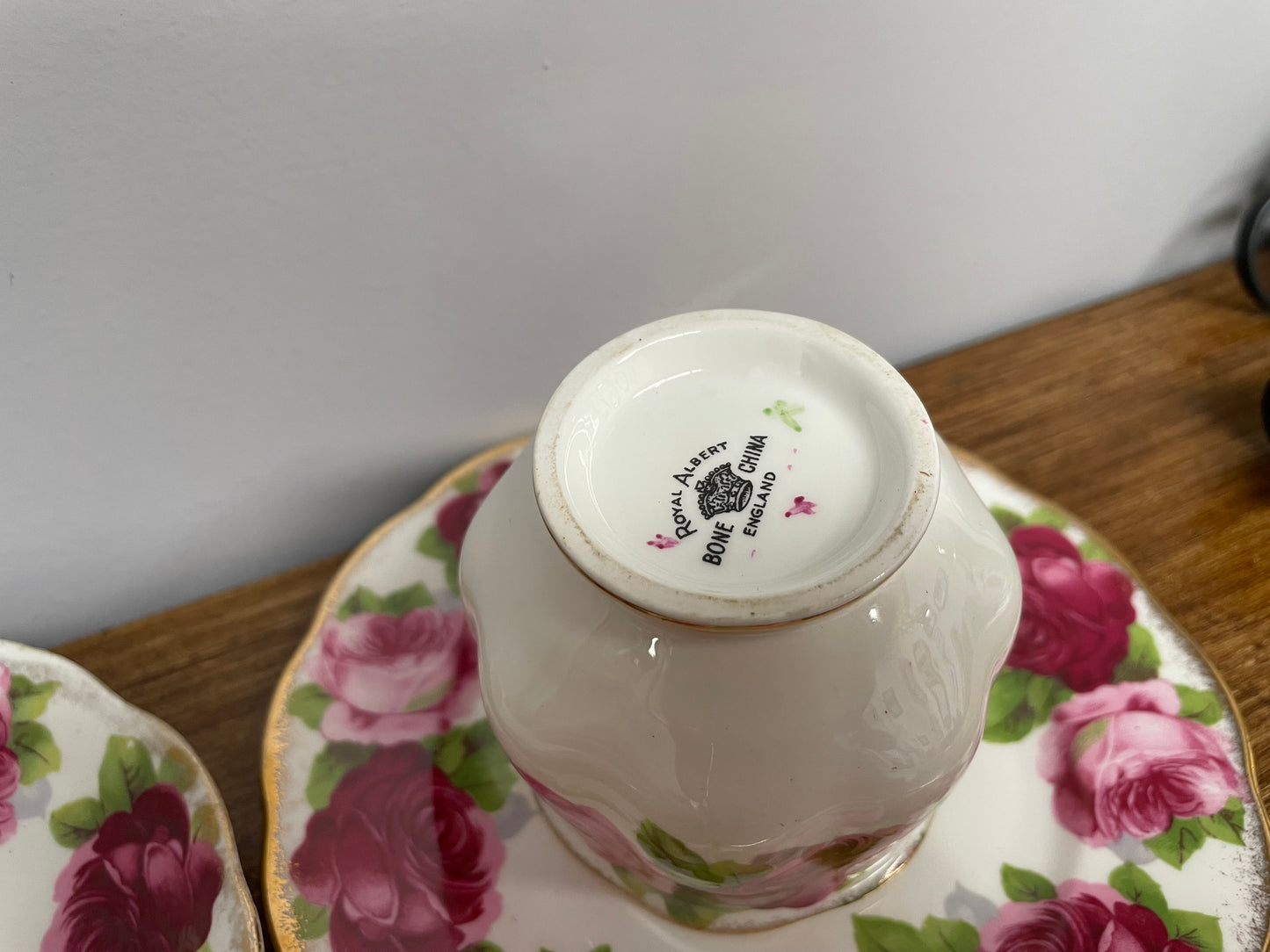 Royal Albert Old English Rose Trio