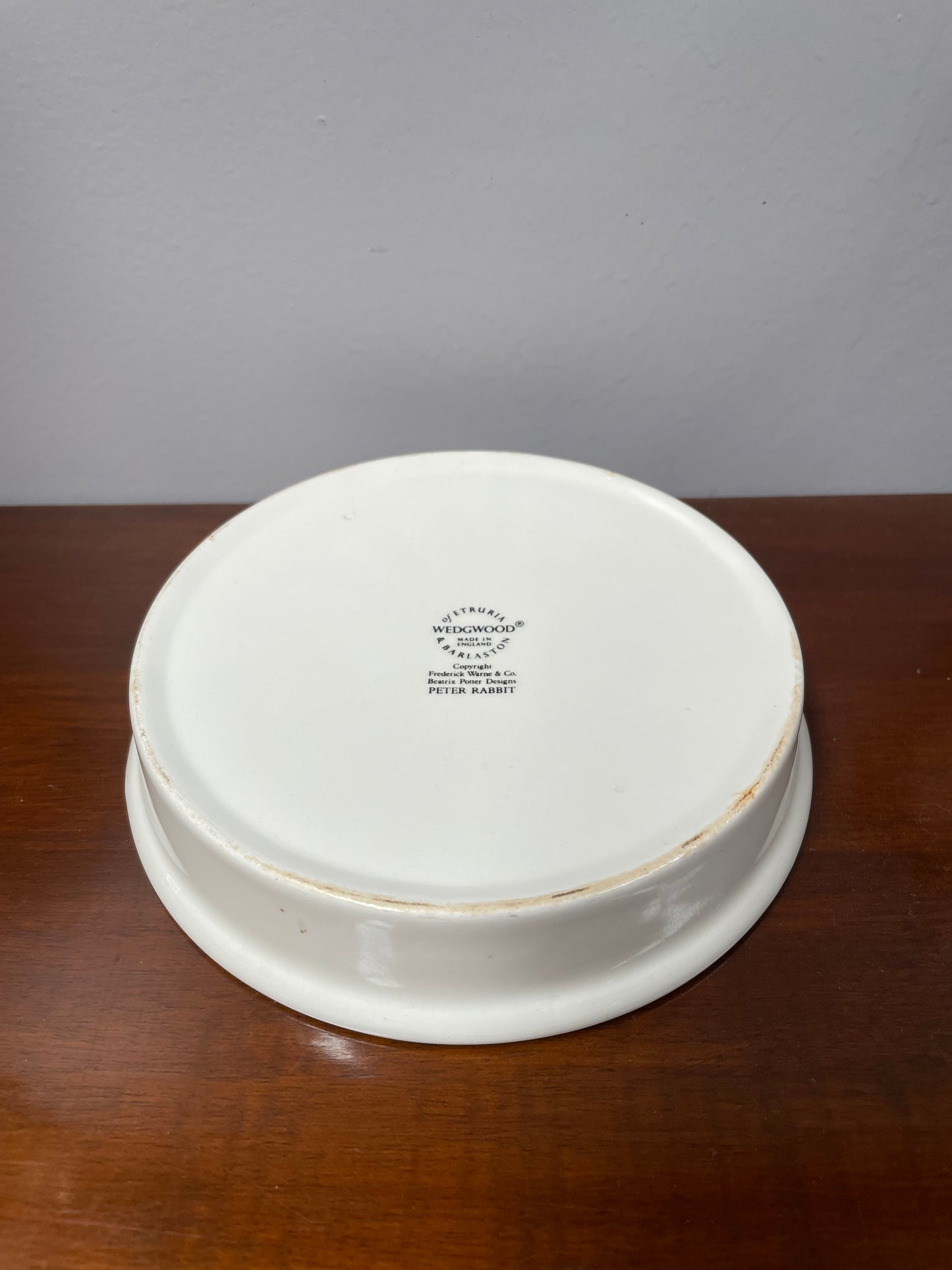 Vintage Wedgwood Peter Rabbit Beatrix Potter Children's Bowl Dish