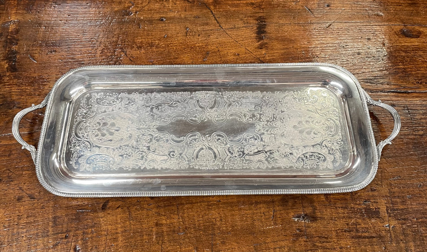 Lovely Vintage EPNS SilverPlate Serving Tray