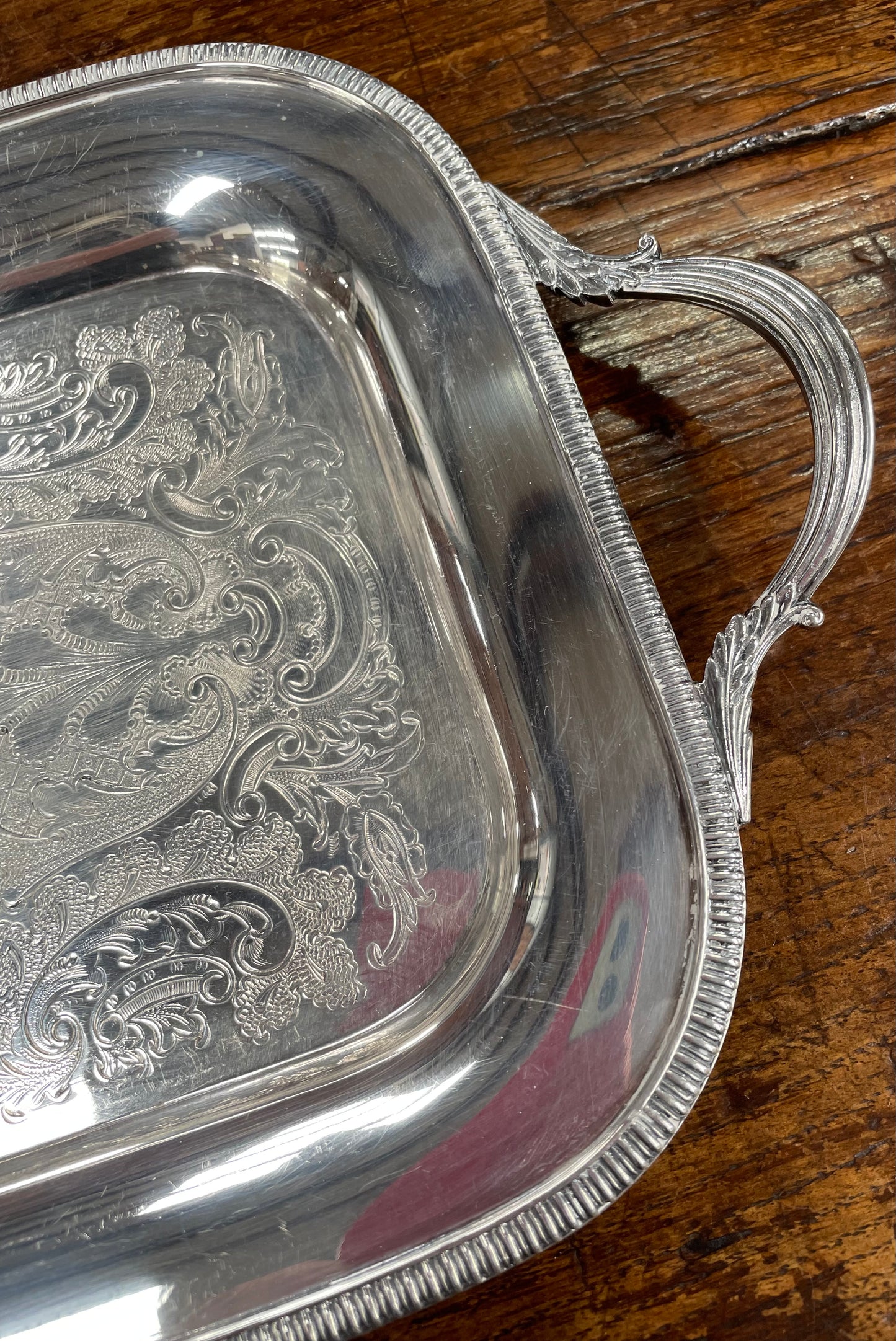 Lovely Vintage EPNS SilverPlate Serving Tray