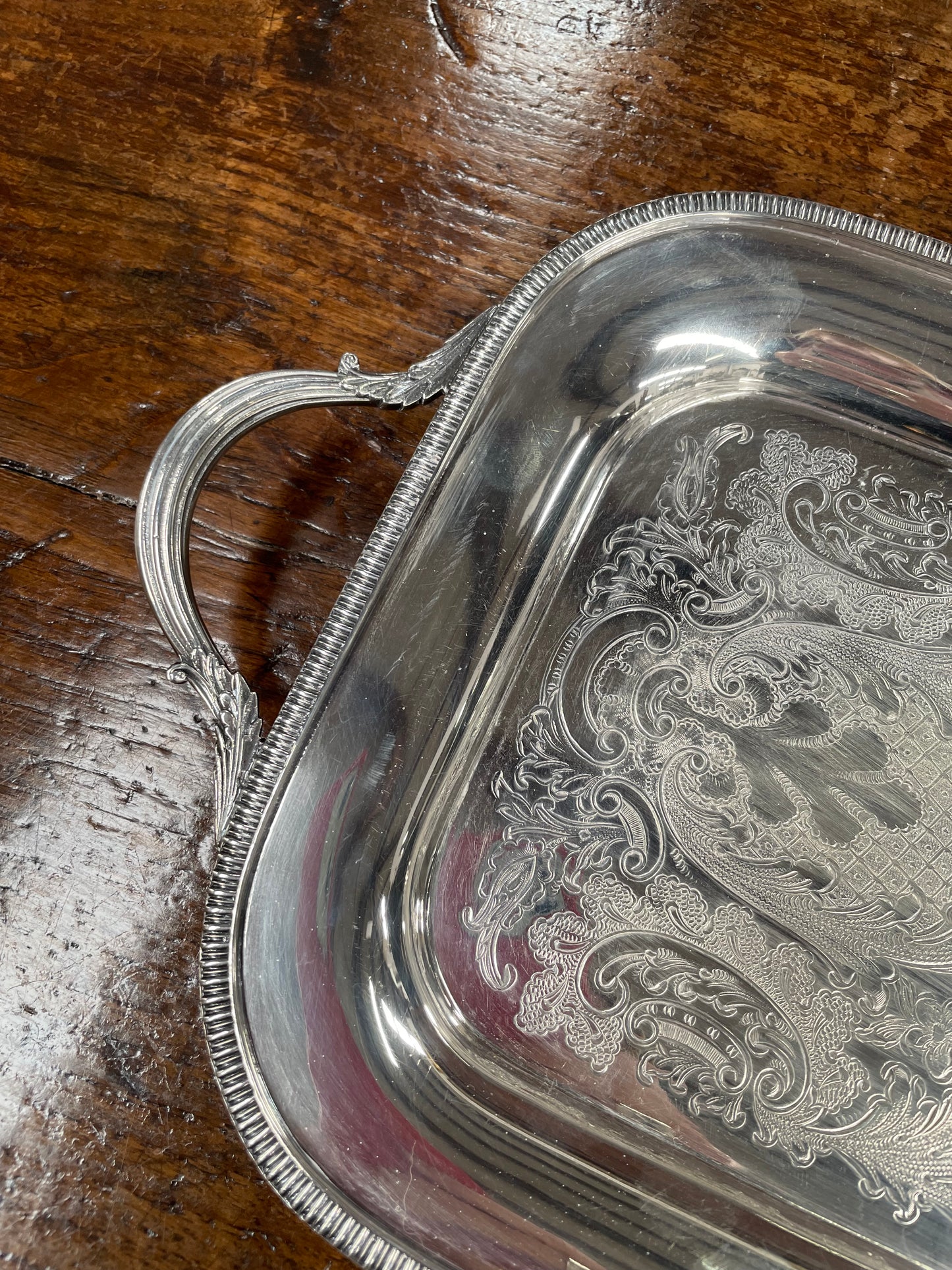 Lovely Vintage EPNS SilverPlate Serving Tray