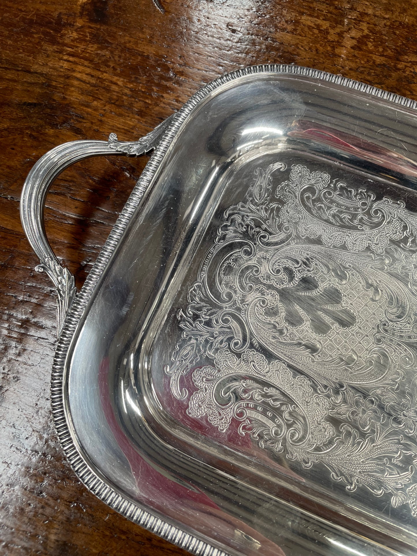 Lovely Vintage EPNS SilverPlate Serving Tray