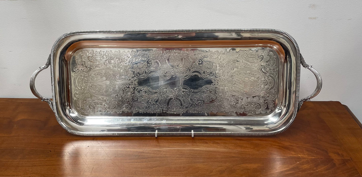 Lovely Vintage EPNS SilverPlate Serving Tray