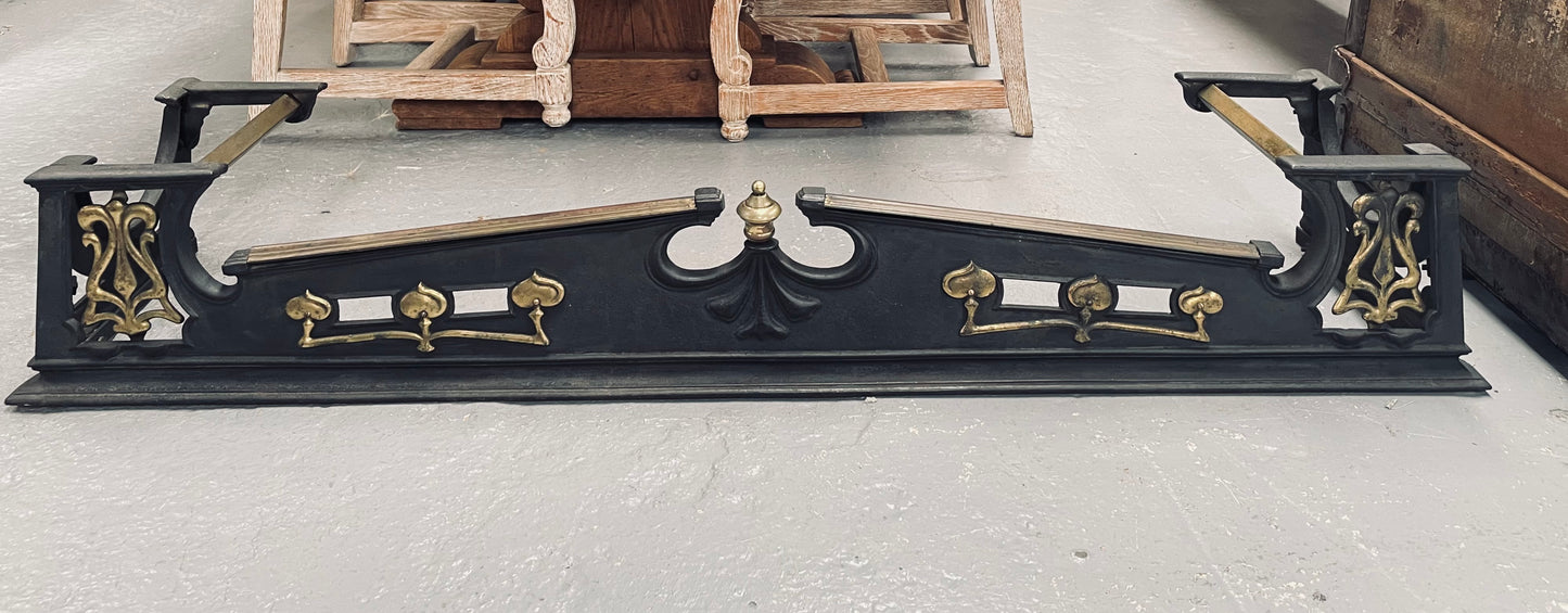 Stunning French Bronze 19 Century Fire Fender