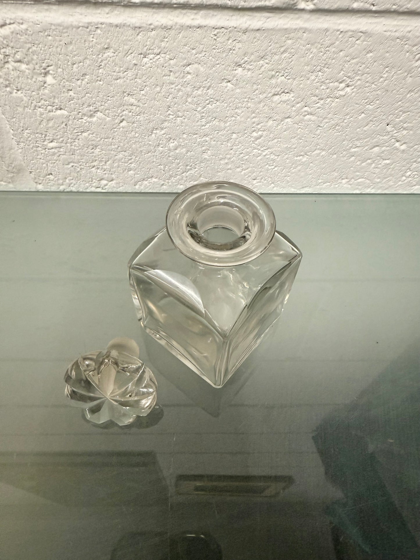 Small Glass Bottle With Glass Stopper For Perfume