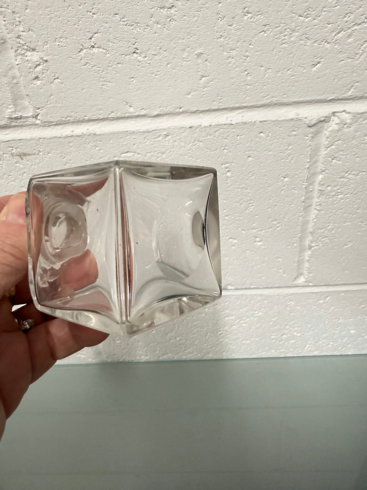 Small Glass Bottle With Glass Stopper For Perfume