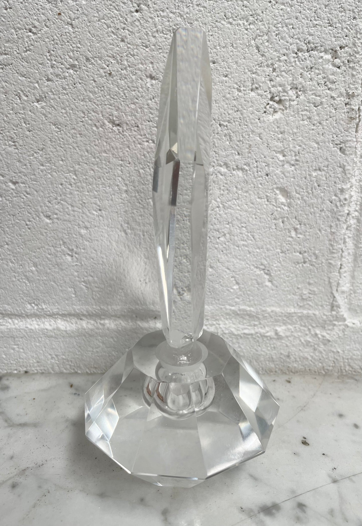 Art Deco Crystal Scent Bottle