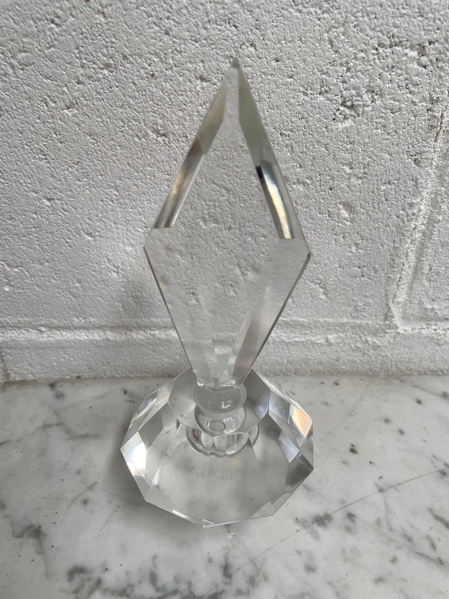 Art Deco Crystal Scent Bottle