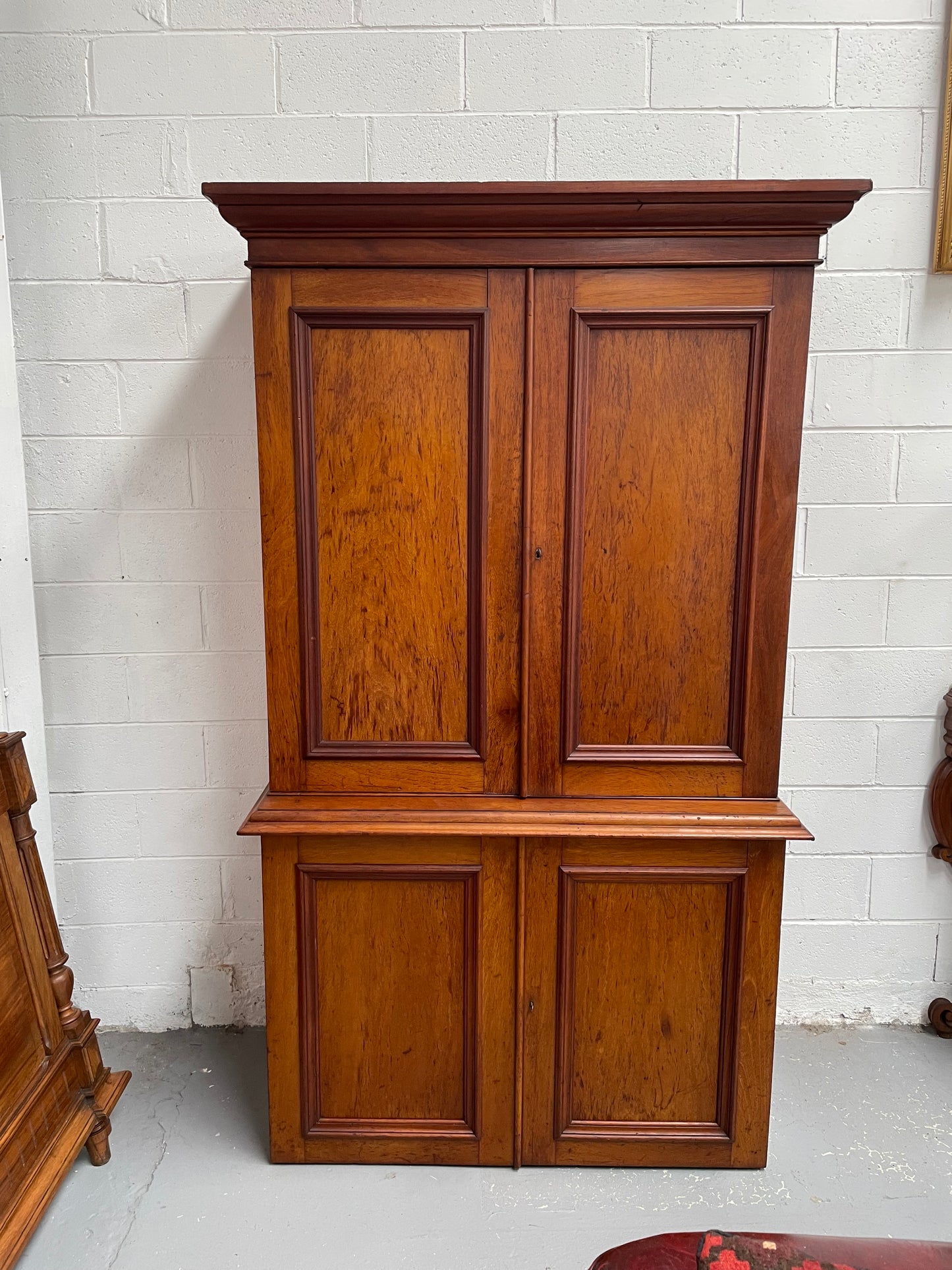 19th Century Cedar Post Office Storage Cabinet