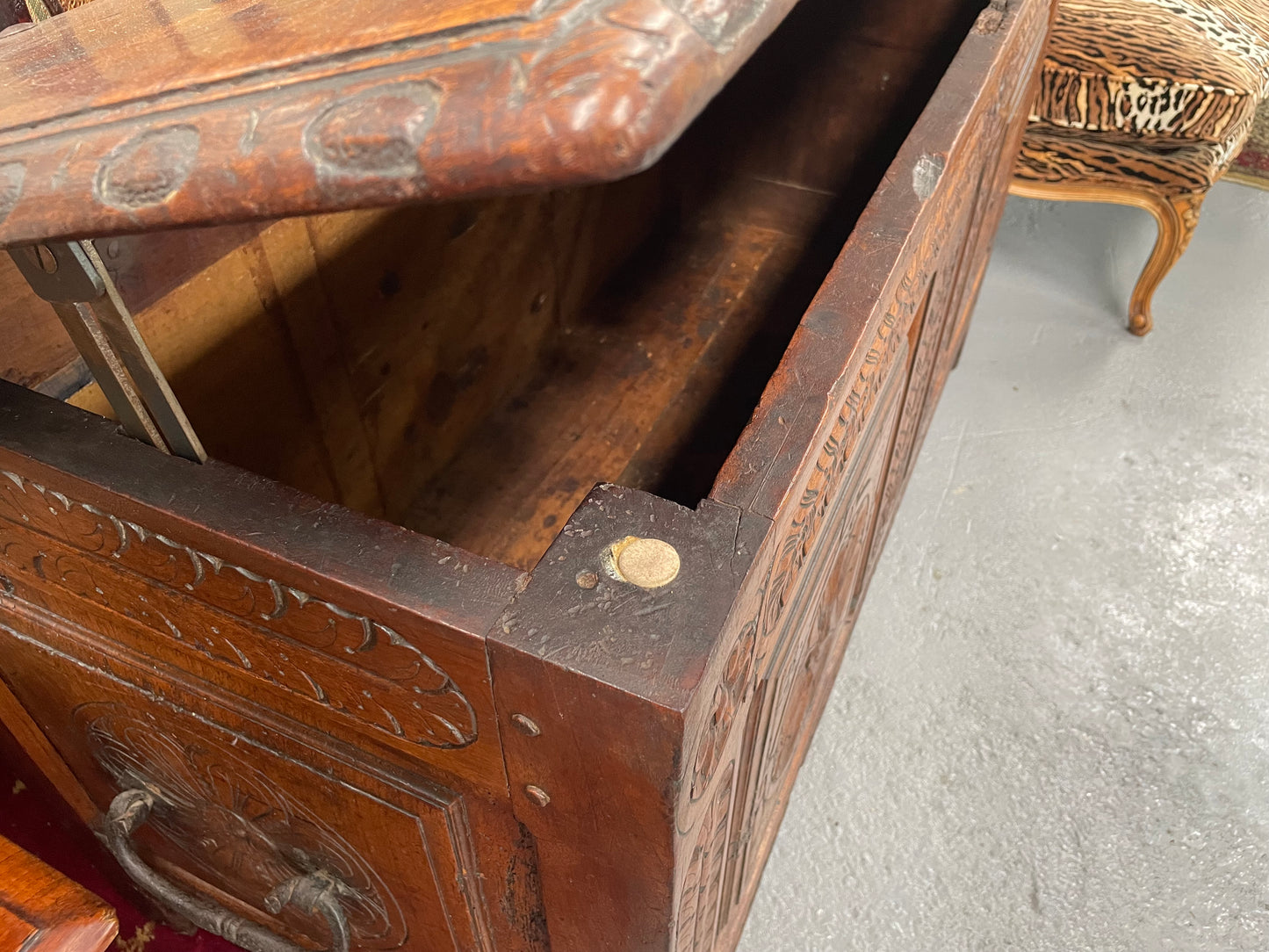 Fabulous 18th Century French Coffer/ Chest