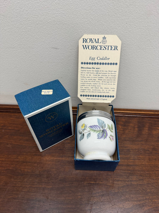Royal Worcester Porcelain Egg Coddler