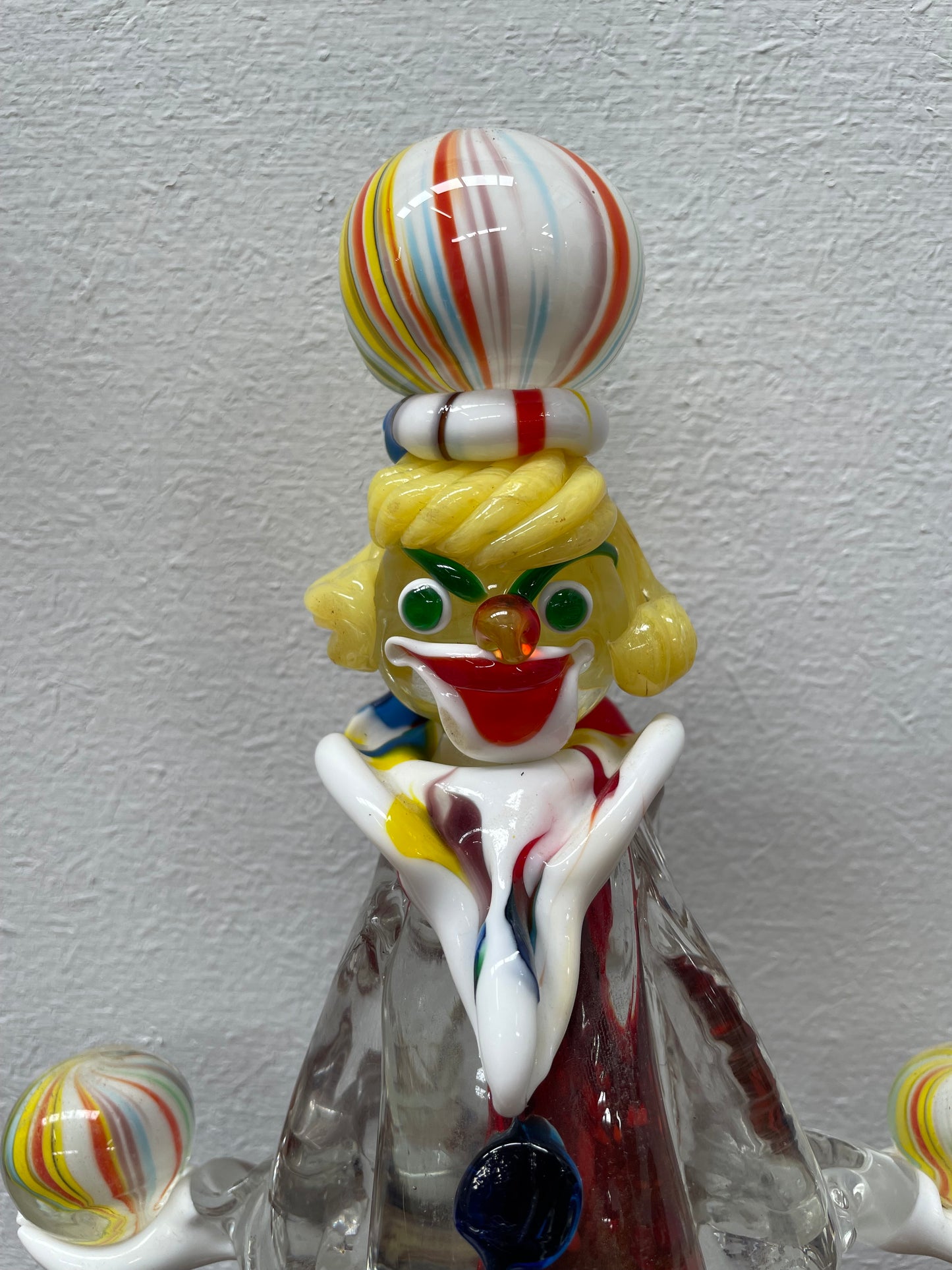 Rare Mid Century Modern Murano Glass Clown
