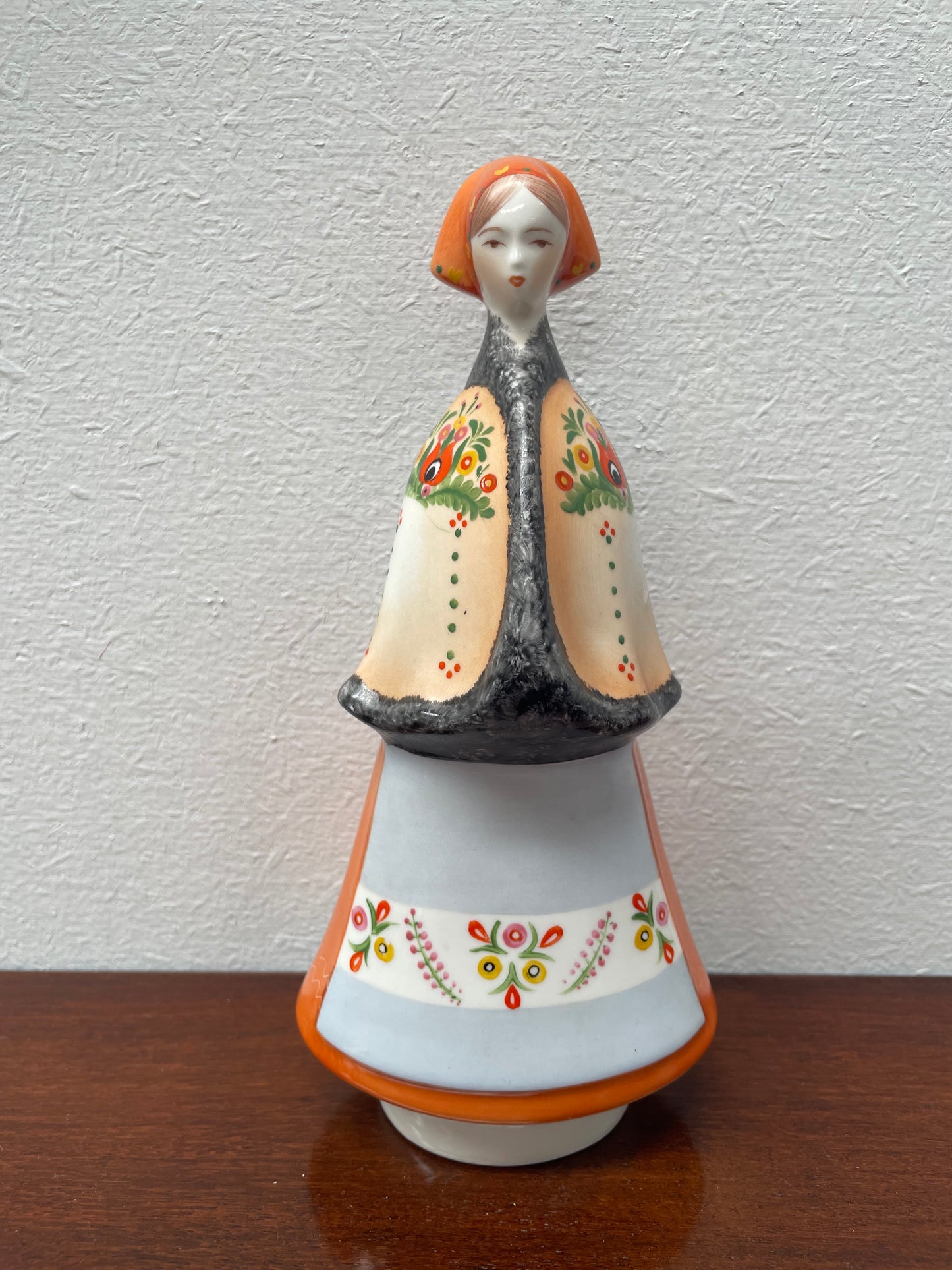 Vintage Budapest Aquincom Porcelain Figurine