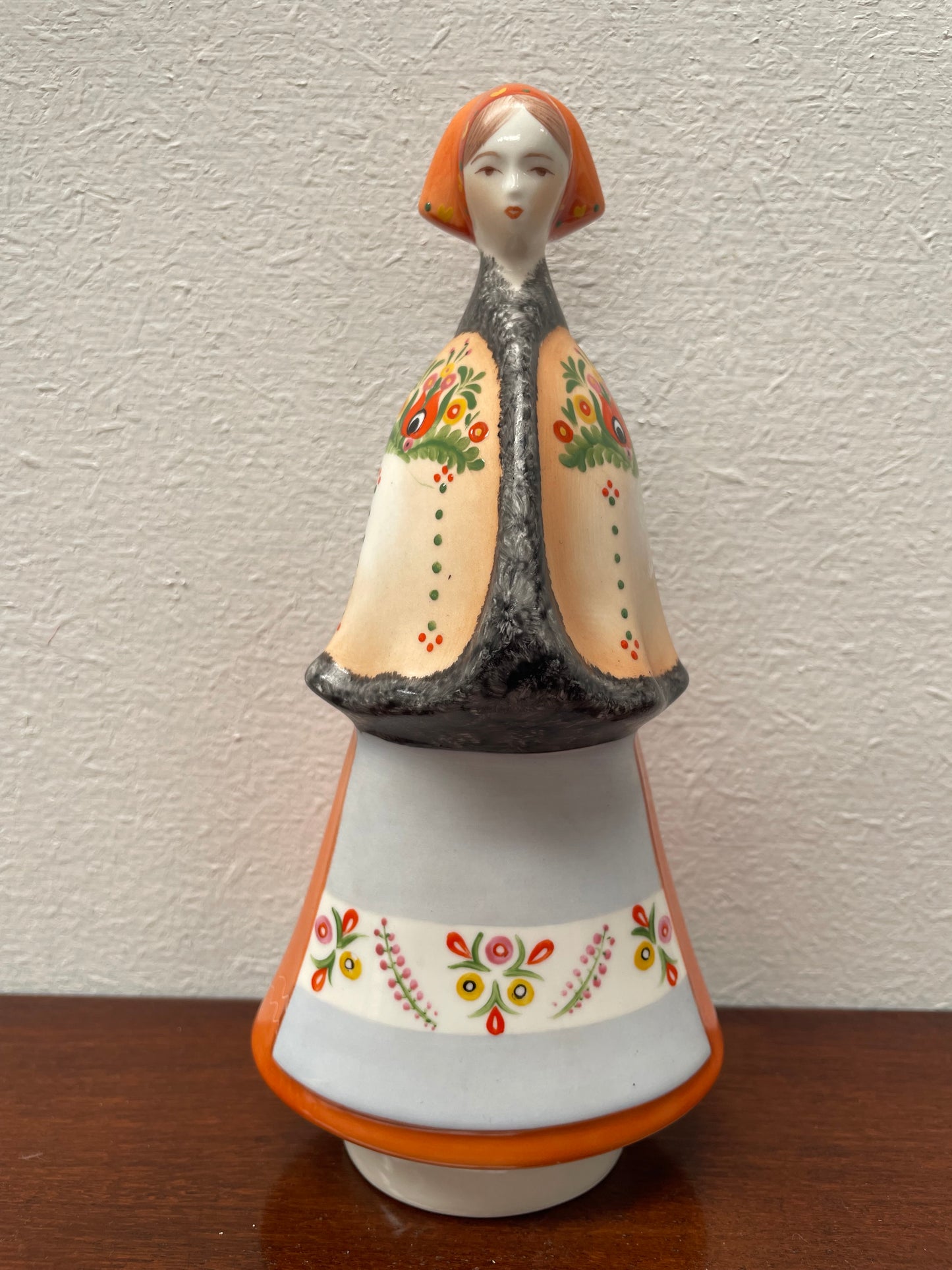 Vintage Budapest Aquincom Porcelain Figurine