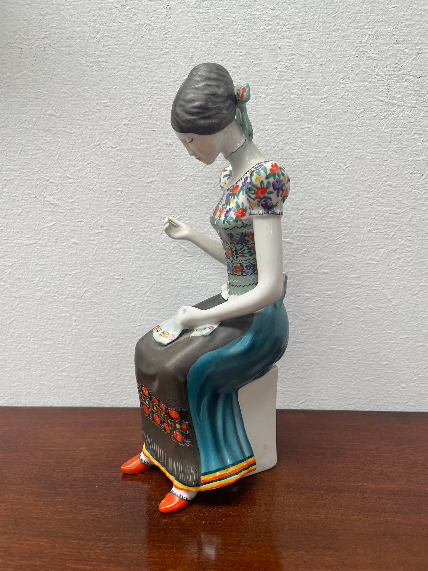 Hungarian Holokhaza Dressmaker Figurine