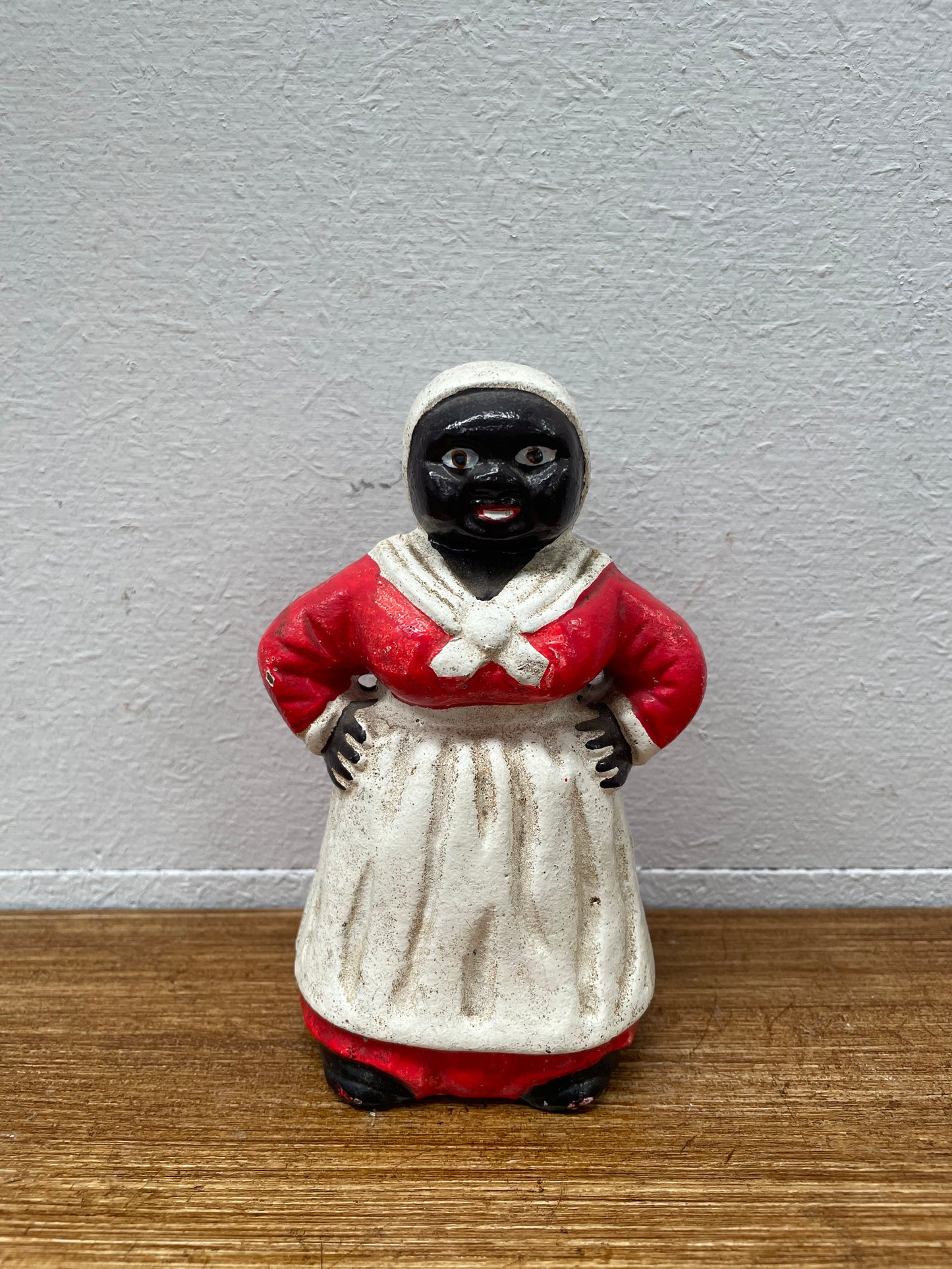 Antique Cast Iron Aunt Jemima Money Bank