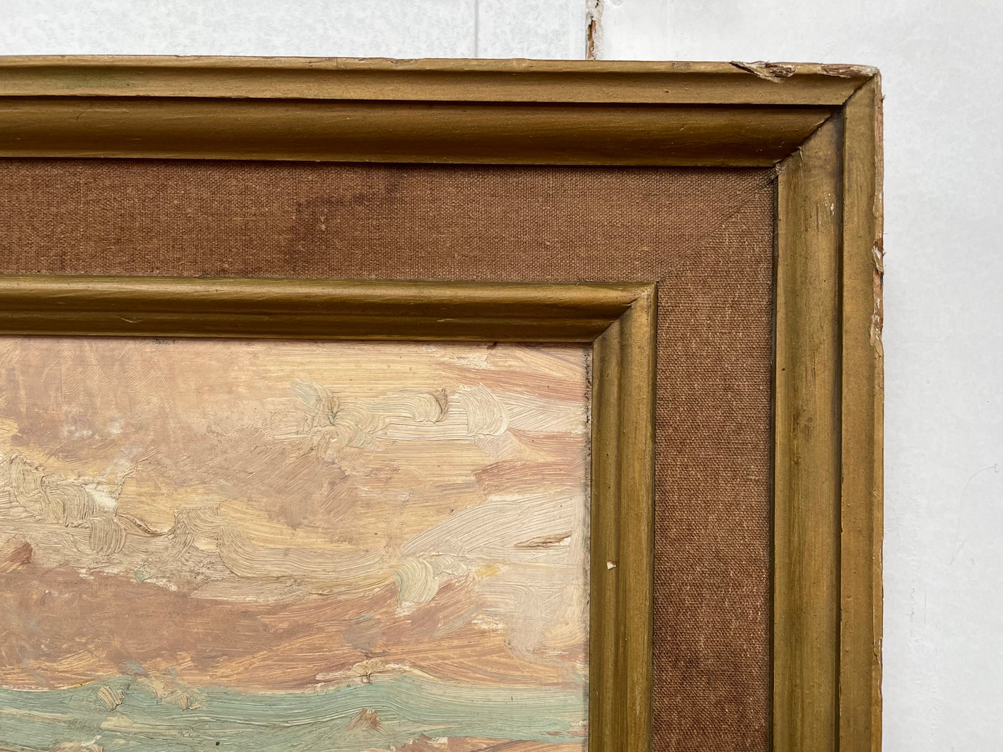 Australian landscape oil on board painting by Max Ragless (1901- 1981). In good original detailed condition and framed making it ready to hang.