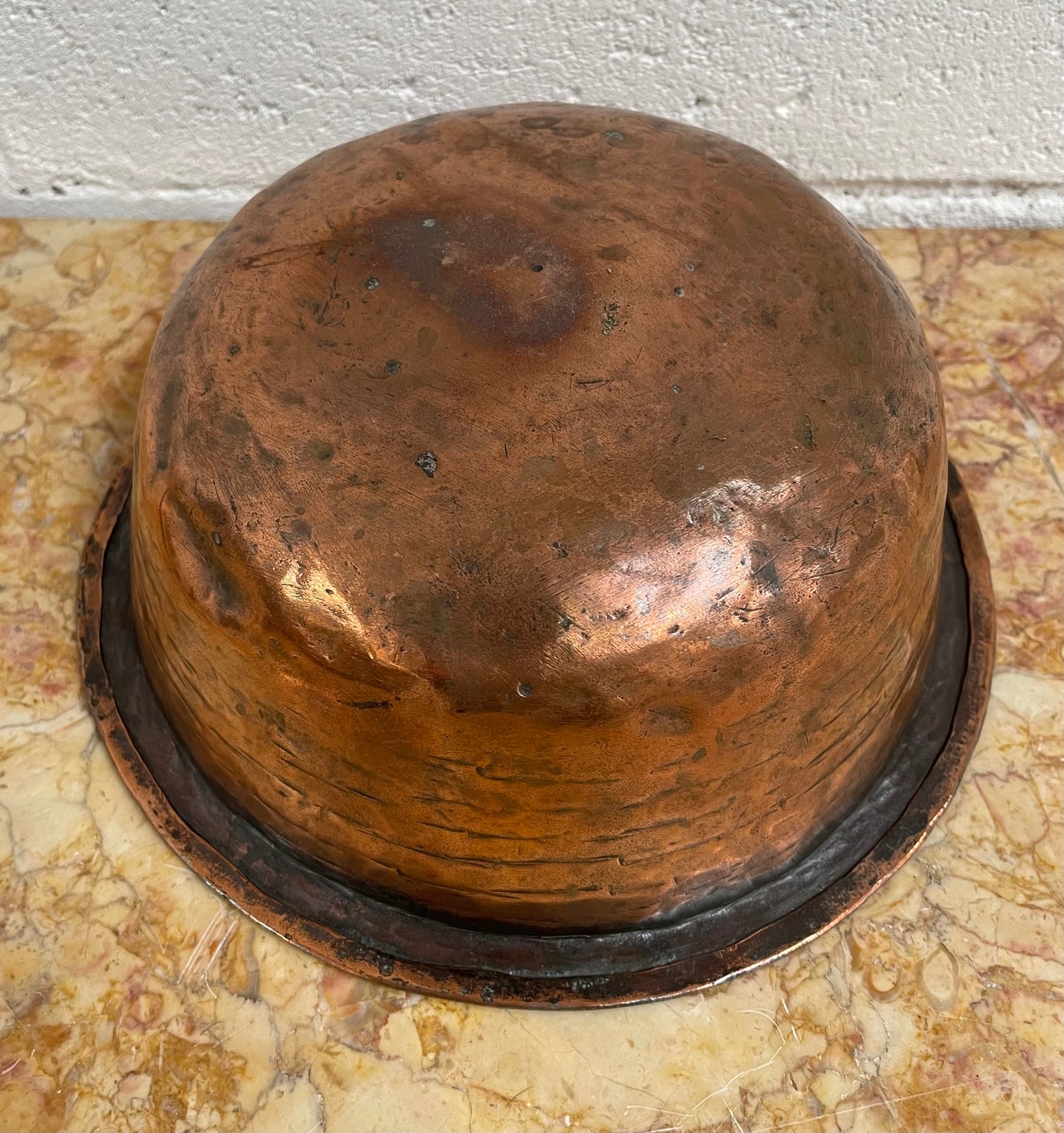 19th Century Persian Copper Bowl