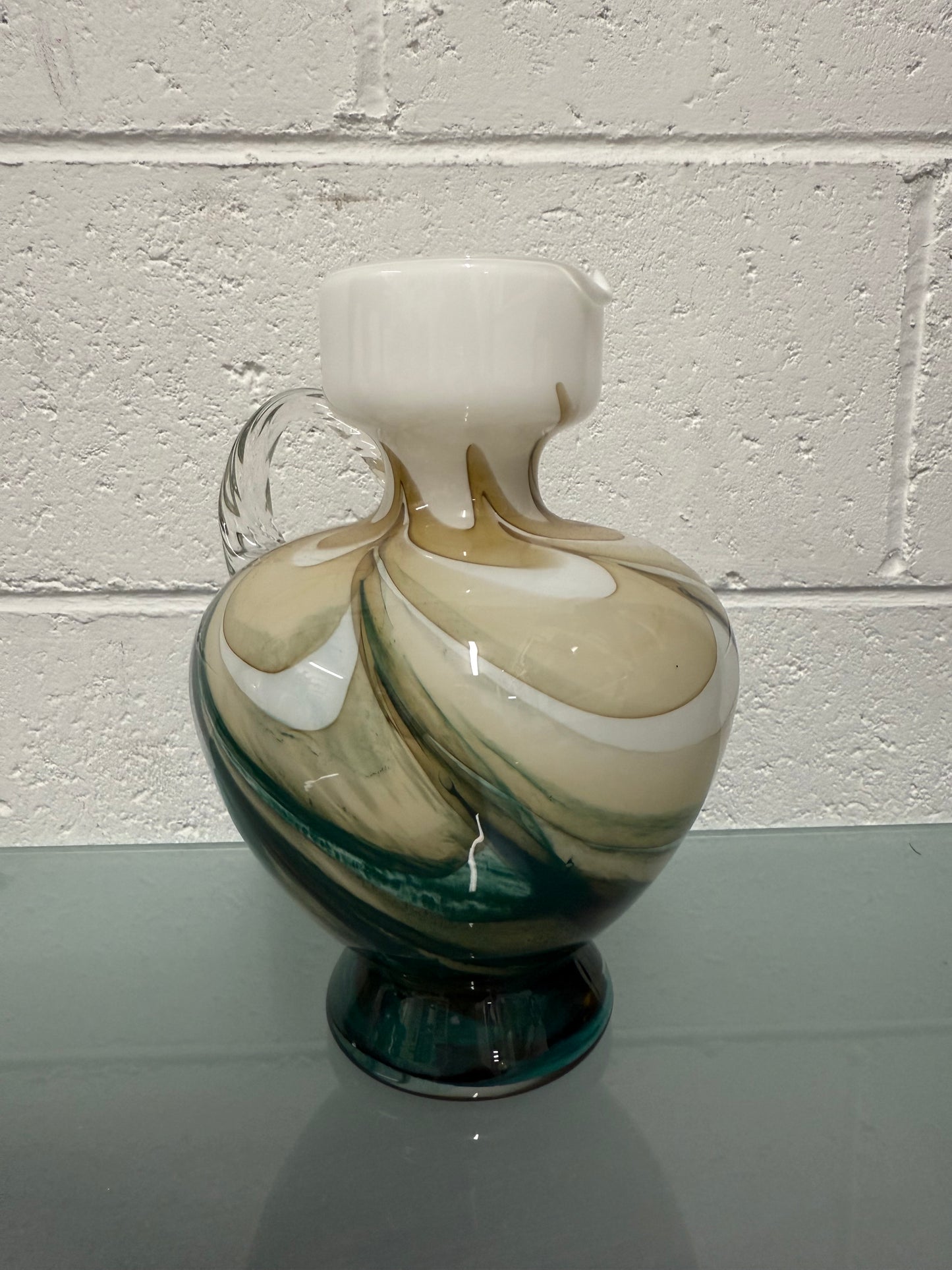 Vintage Italian Murano Glass Pitcher