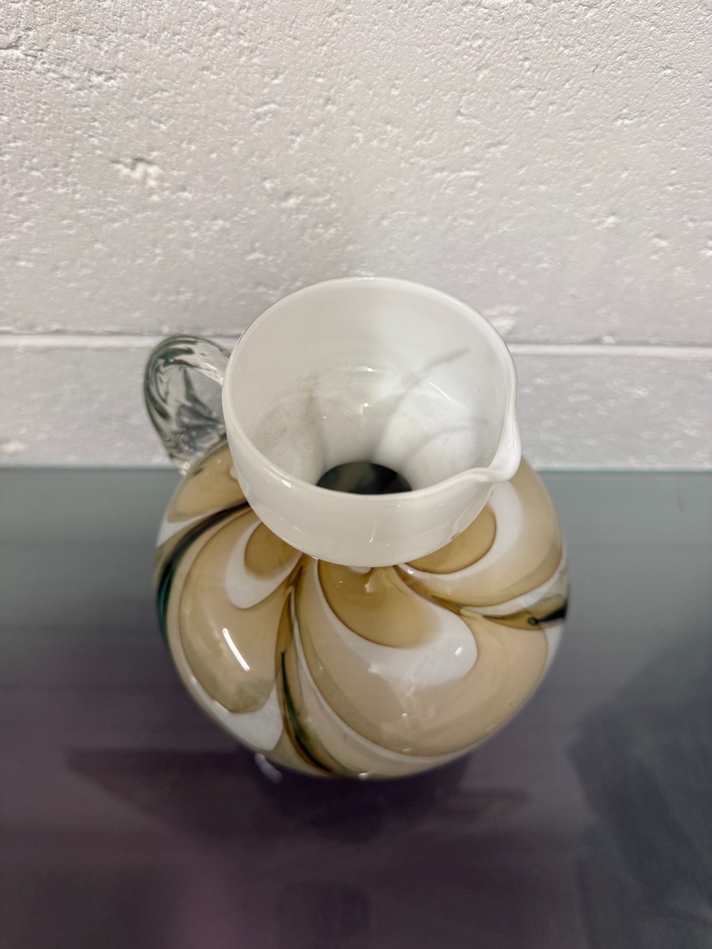 Vintage Italian Murano Glass Pitcher