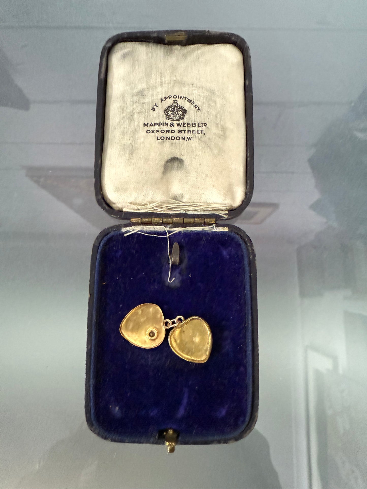 9ct Gold Lined Vintage Heart Locket