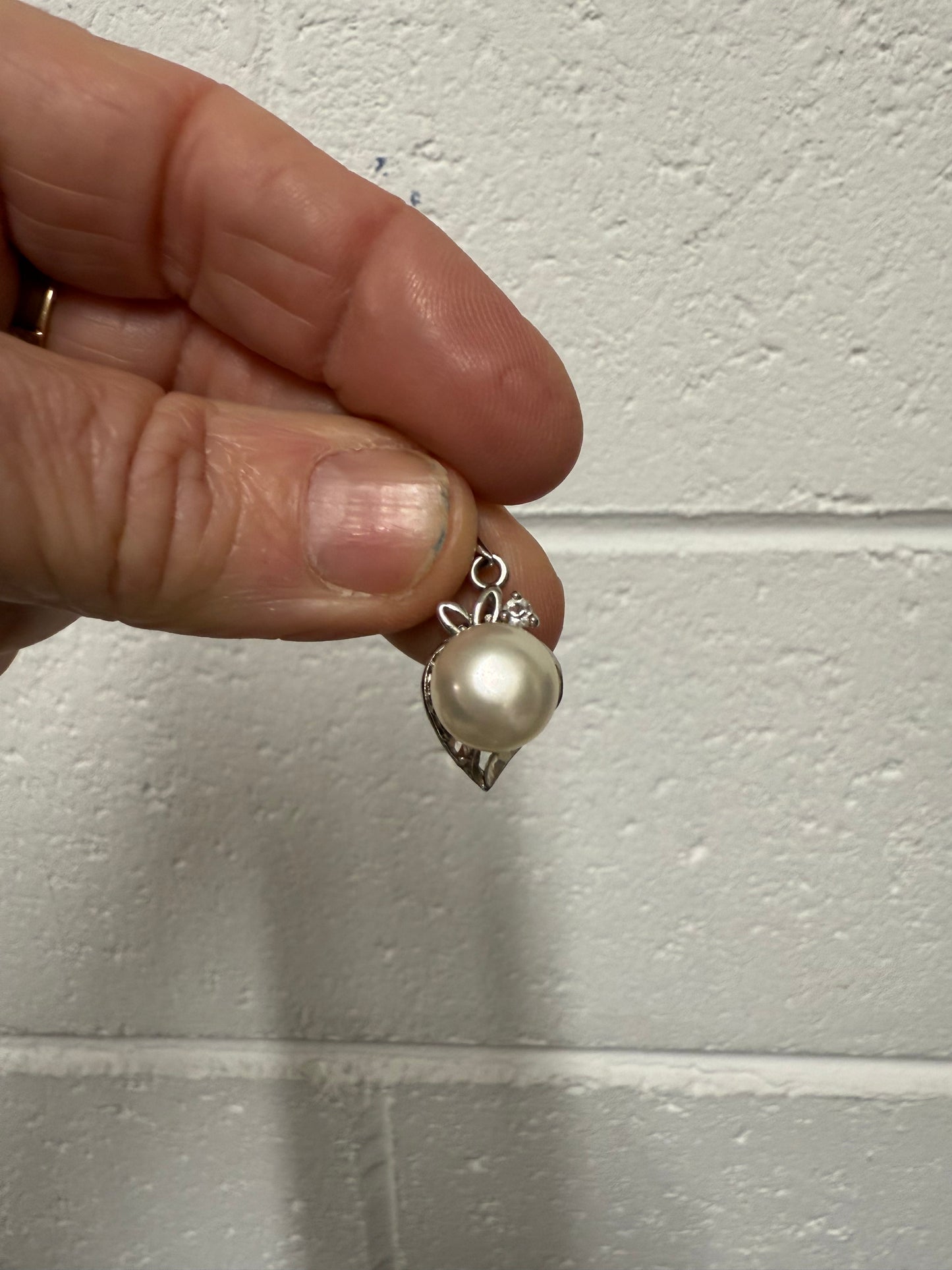 18K Gold Plated Natural Pearl Pendant