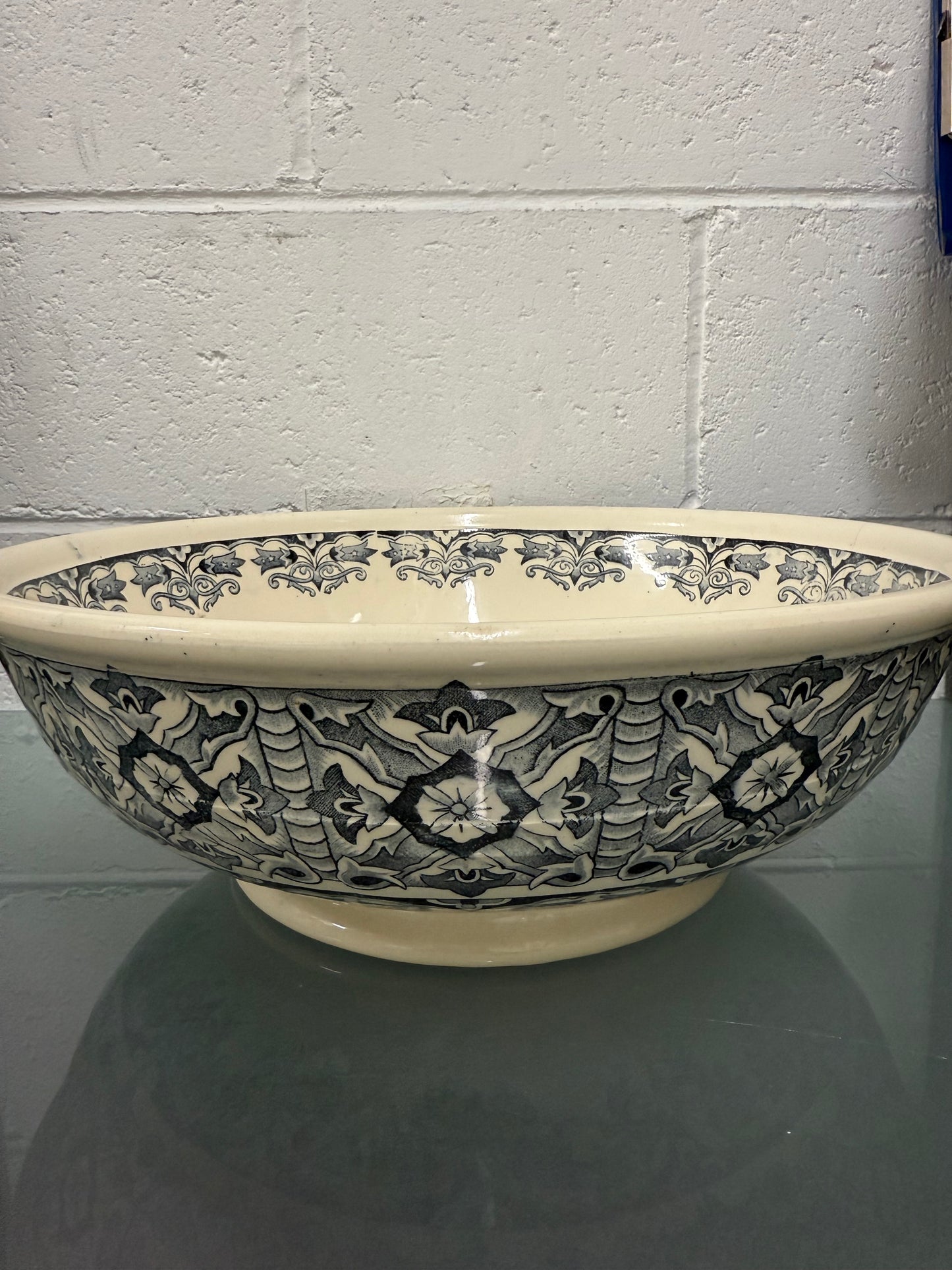 Antique Hand Painted Bowl Circa 1880's