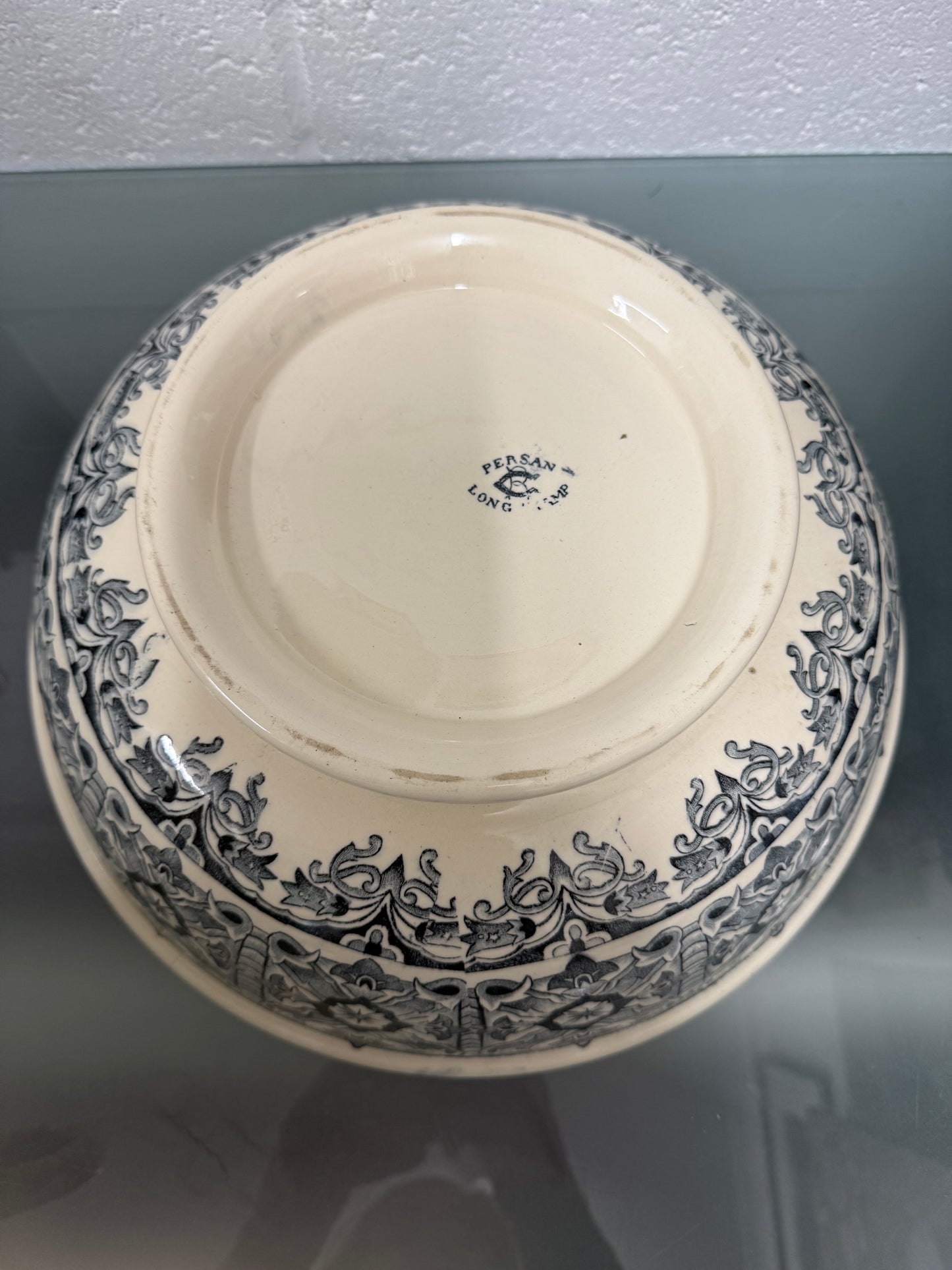 Antique Hand Painted Bowl Circa 1880's