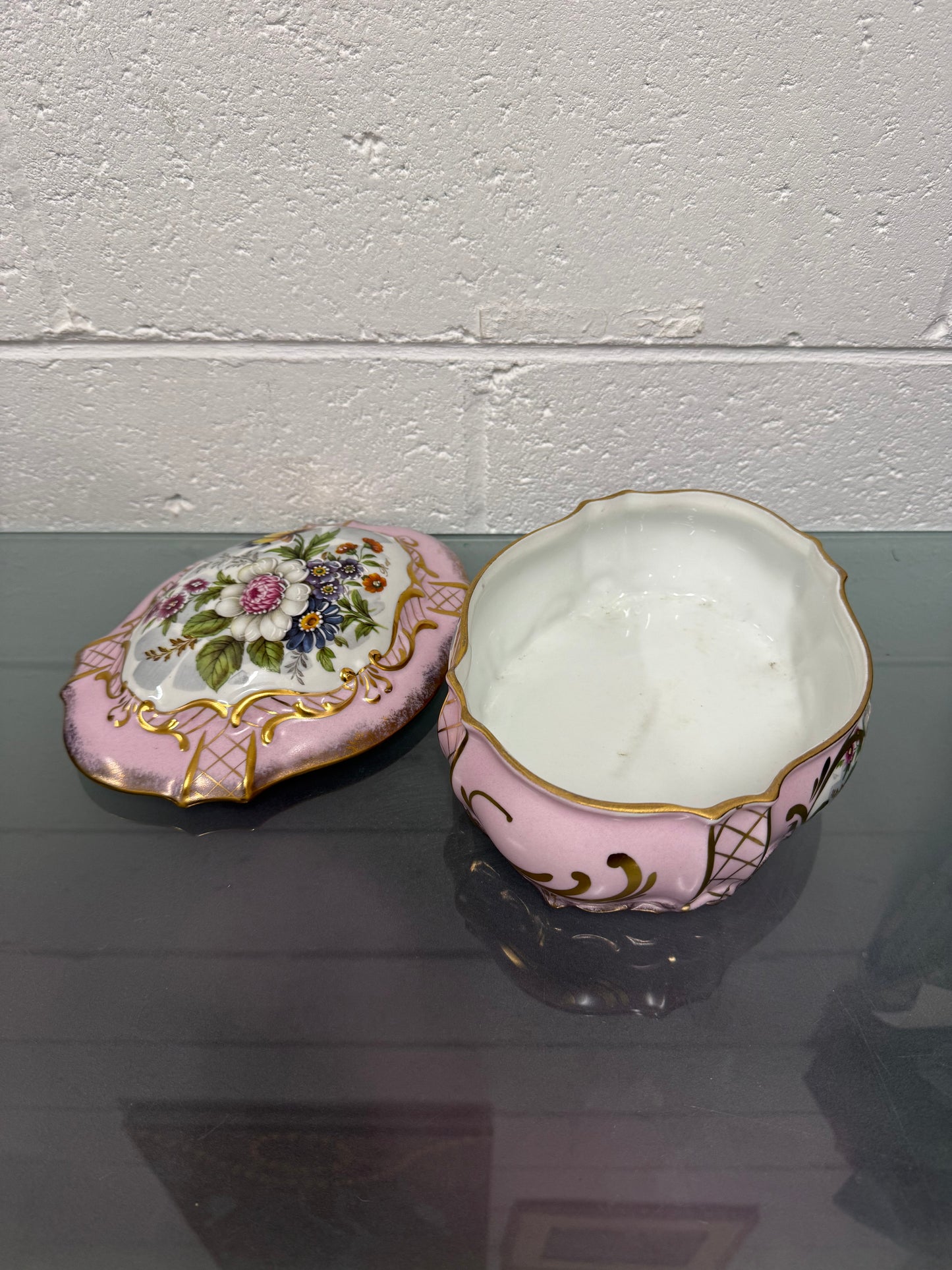 Large Early Vintage Limoges Trinket/Jewellery Box