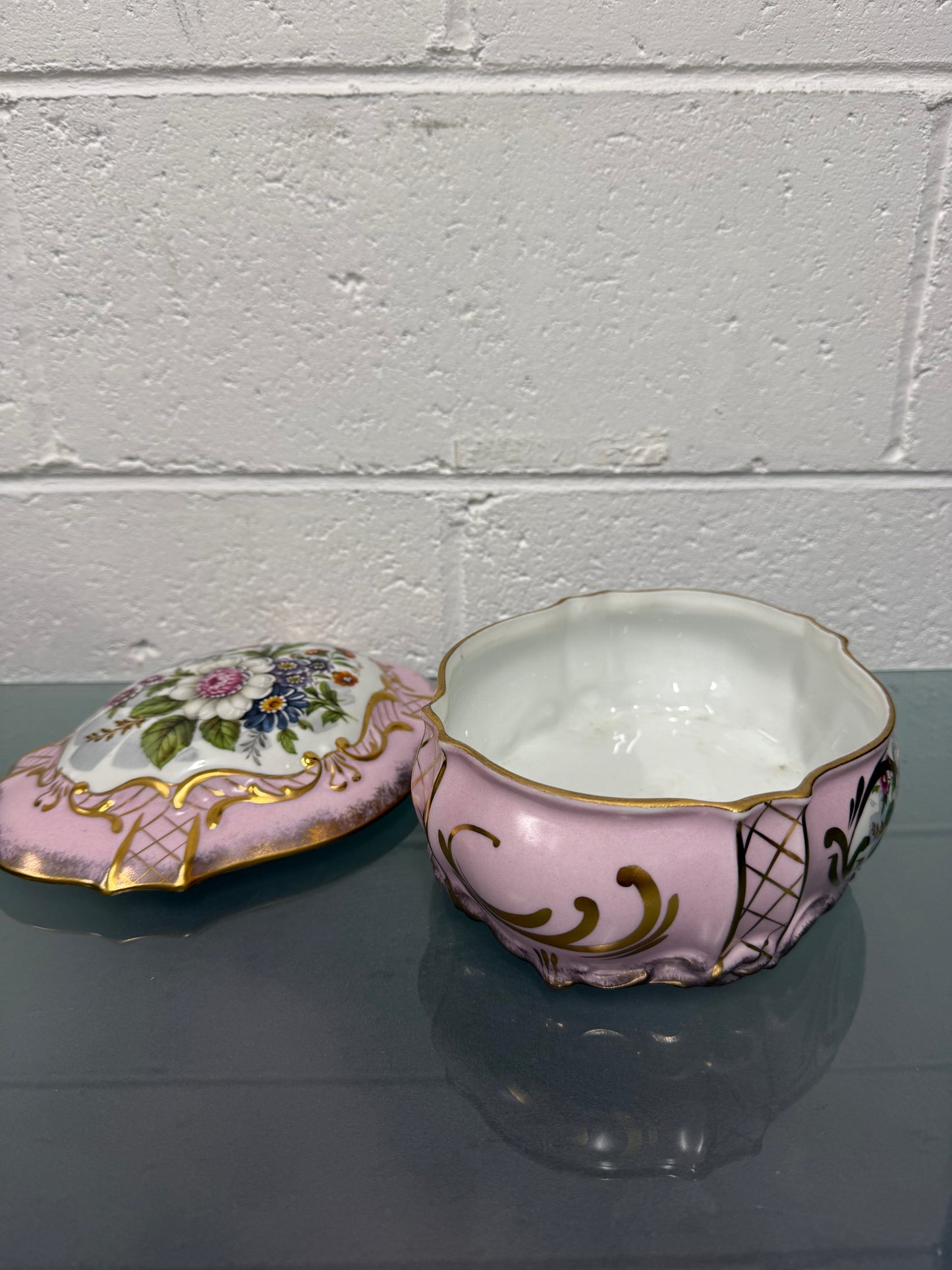 Large Early Vintage Limoges Trinket/Jewellery Box