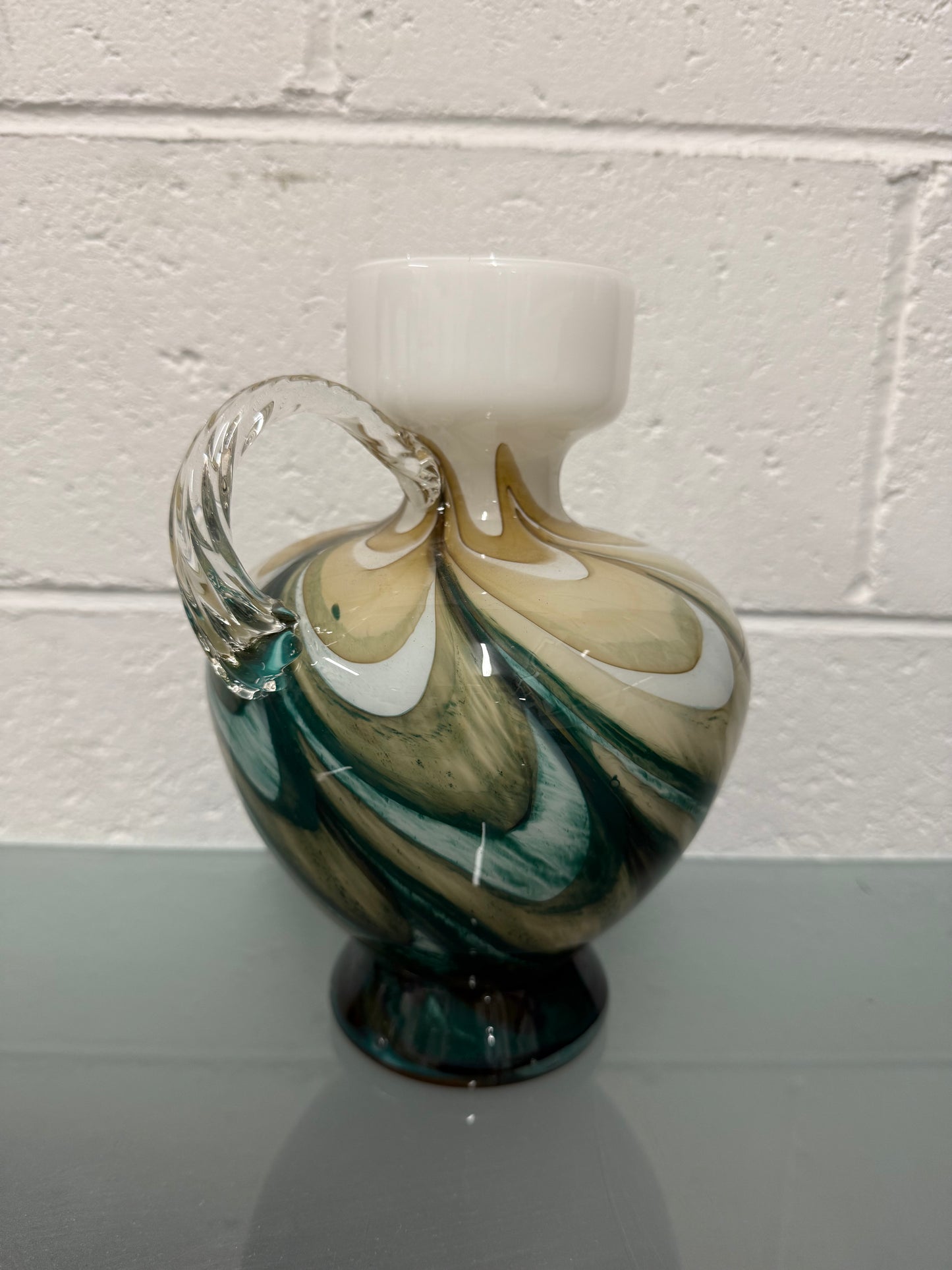 Vintage Italian Murano Glass Pitcher