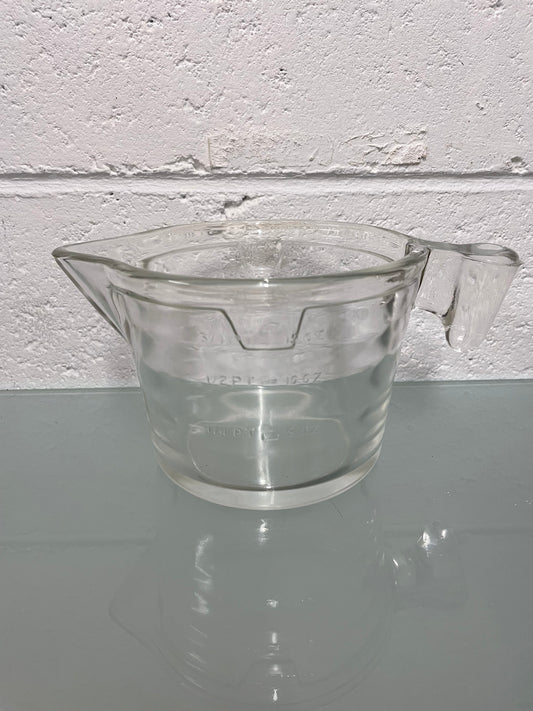 Vintage Glass Measuring Jug