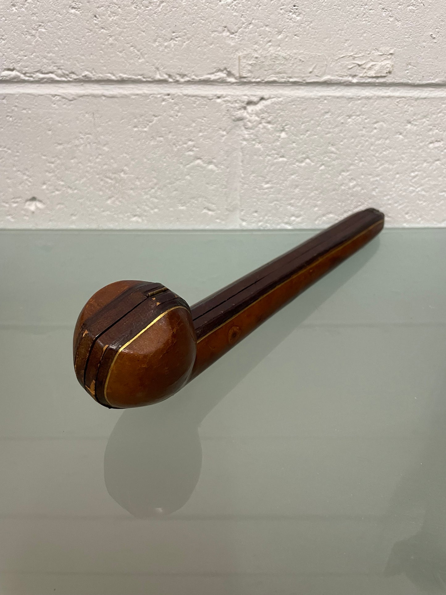 Rare Large Smokers Pipe In Original Case